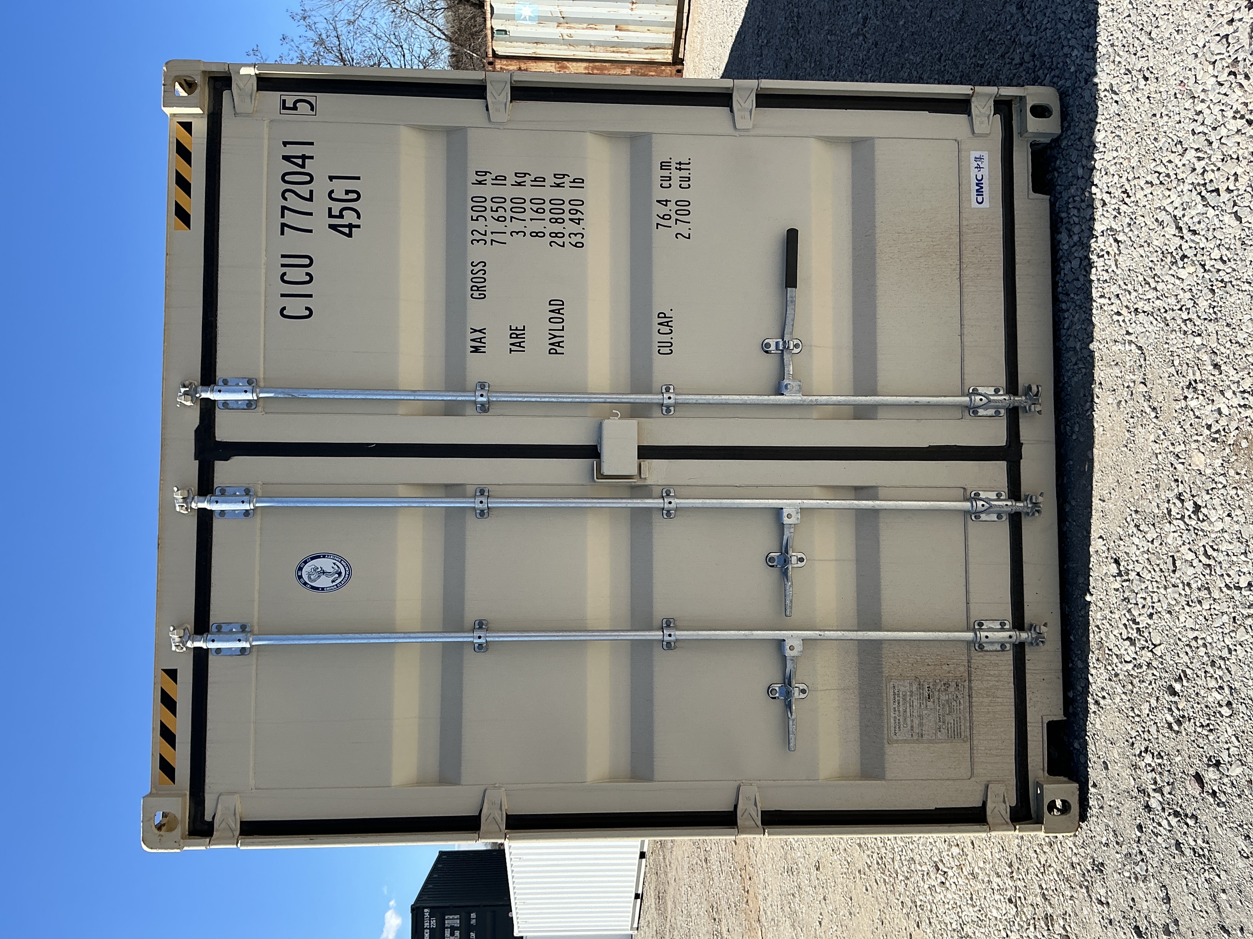 Front view of the product