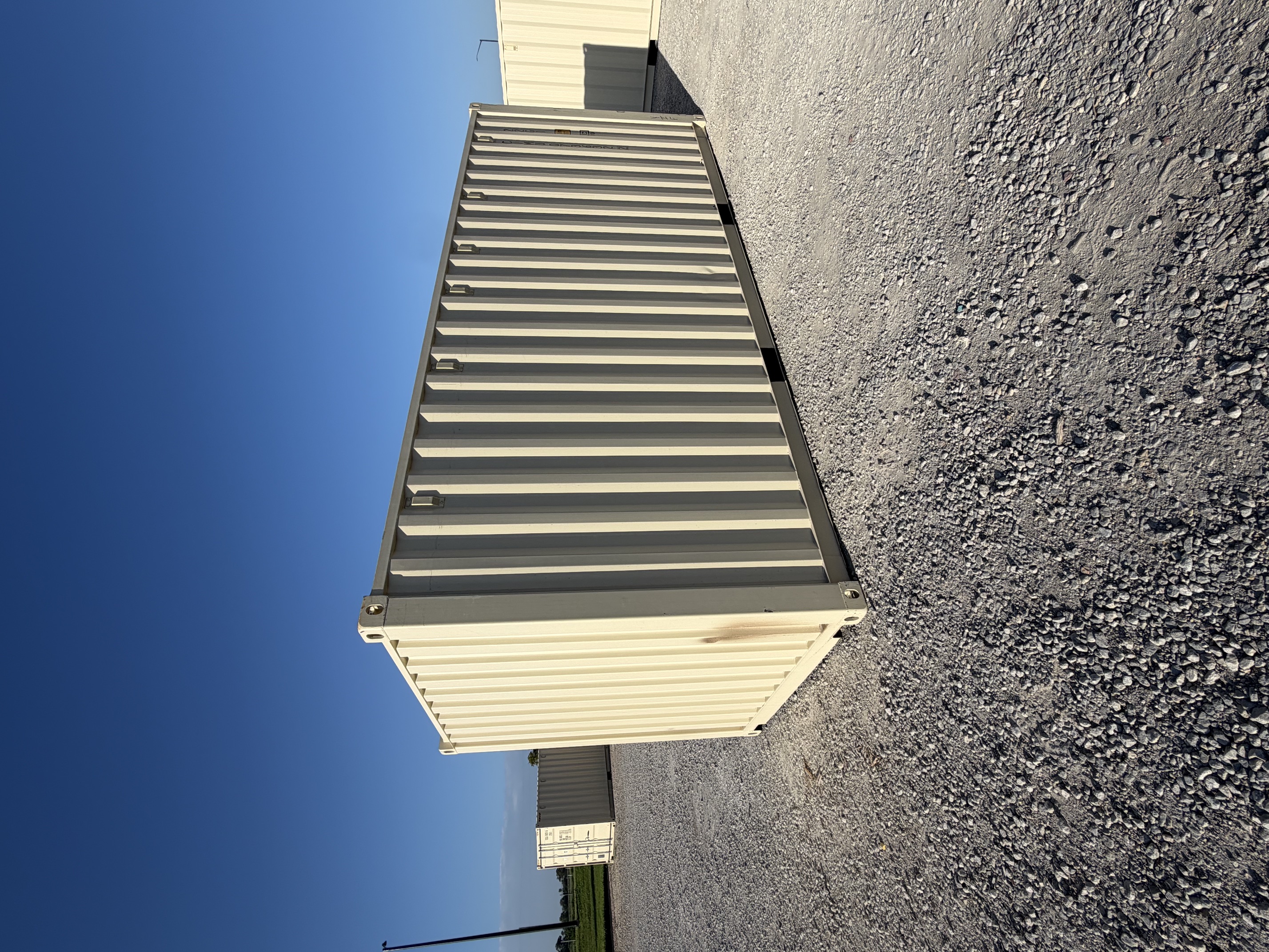 Rear corner view of the product