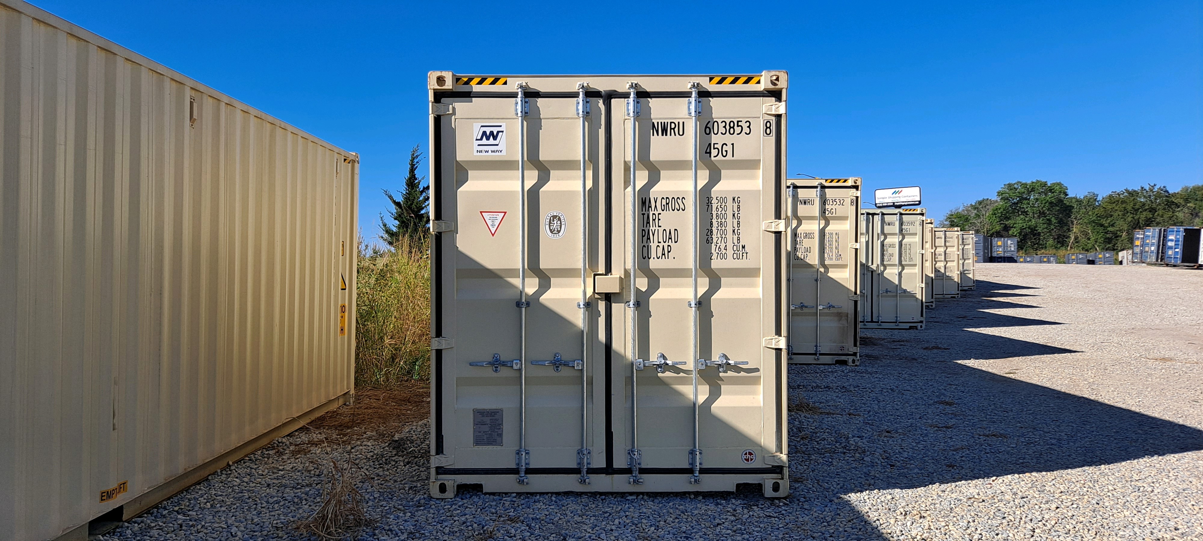 Front view of the product