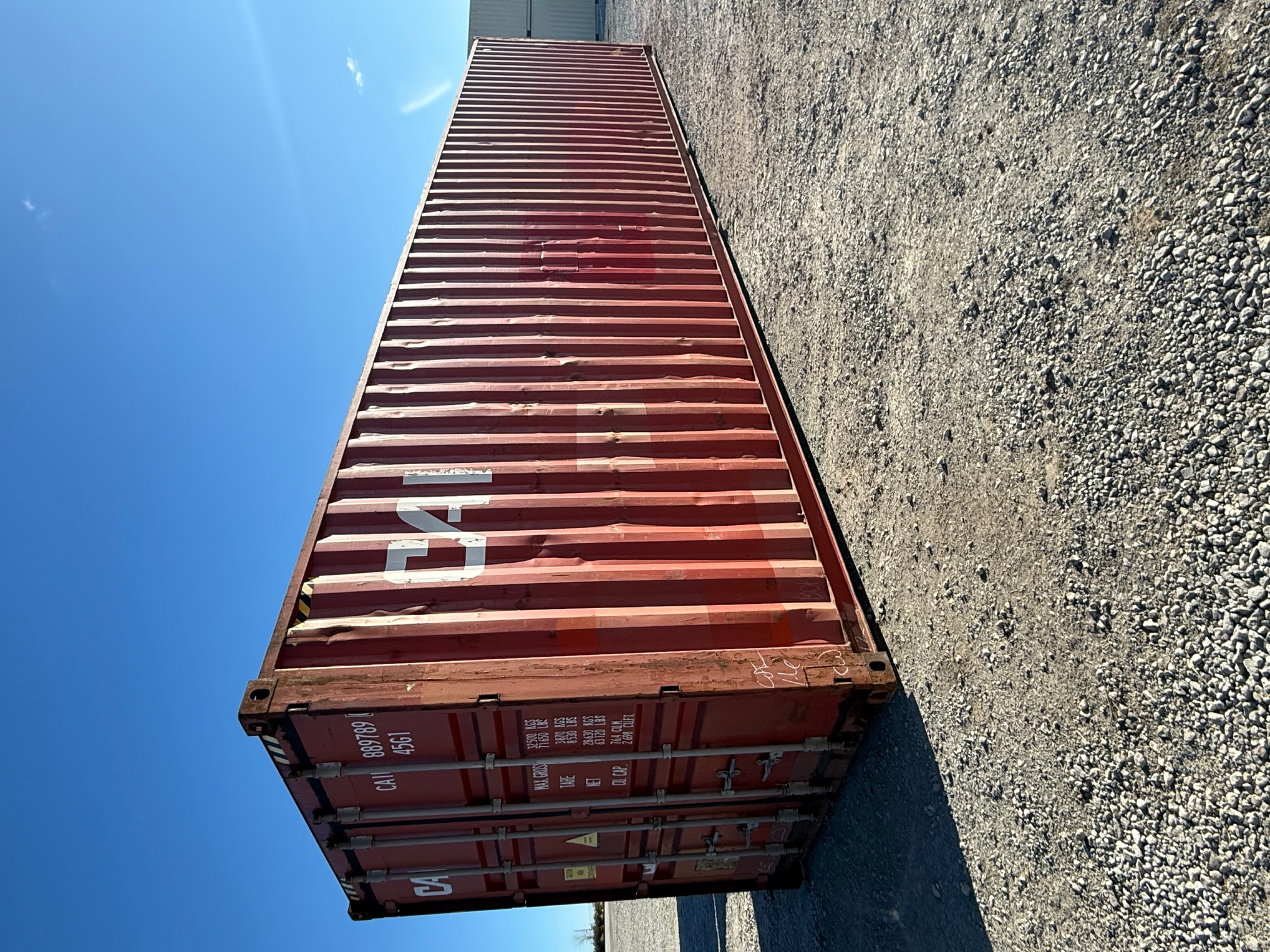 Front corner view of the product