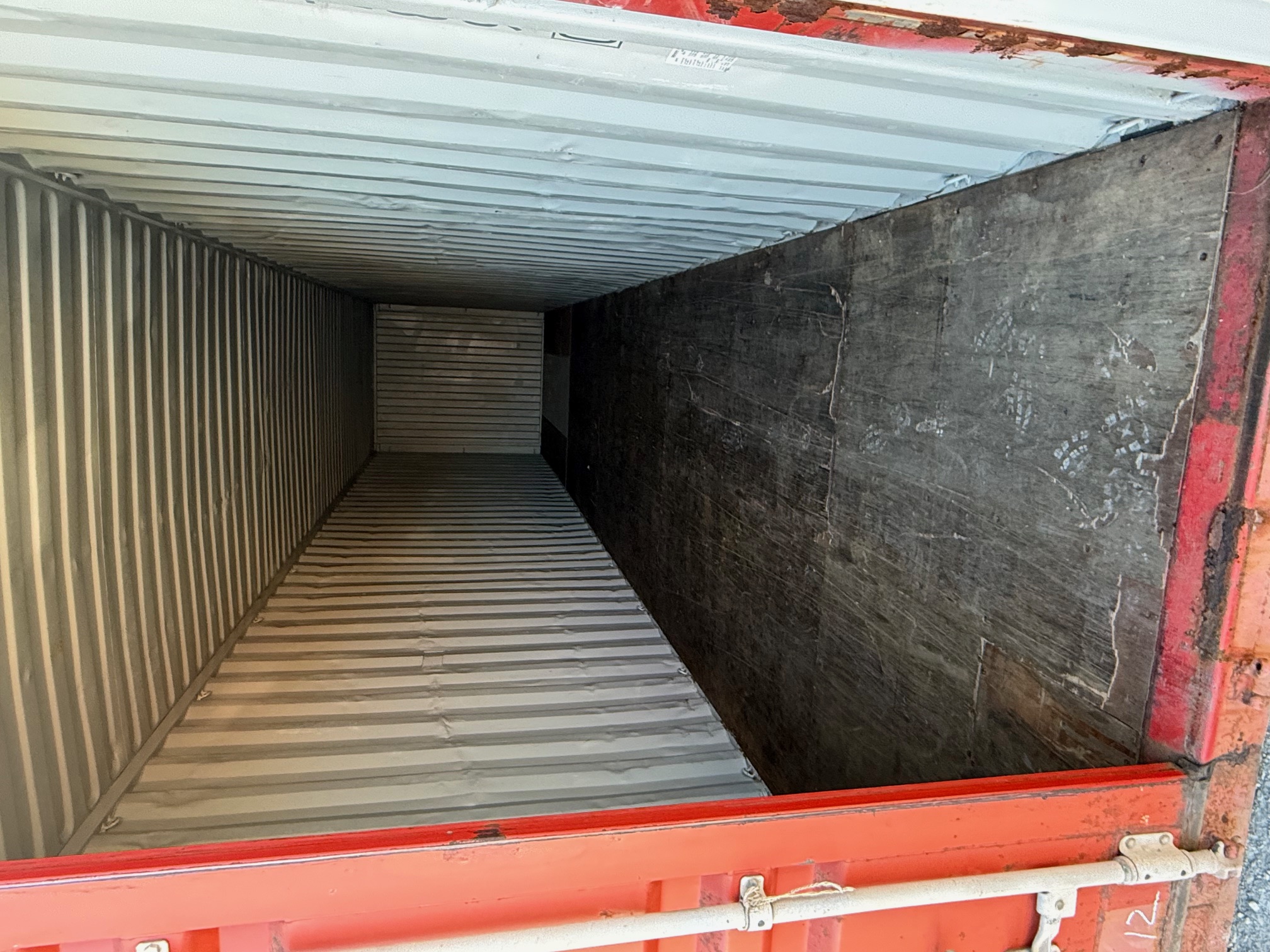 Interior view of the product