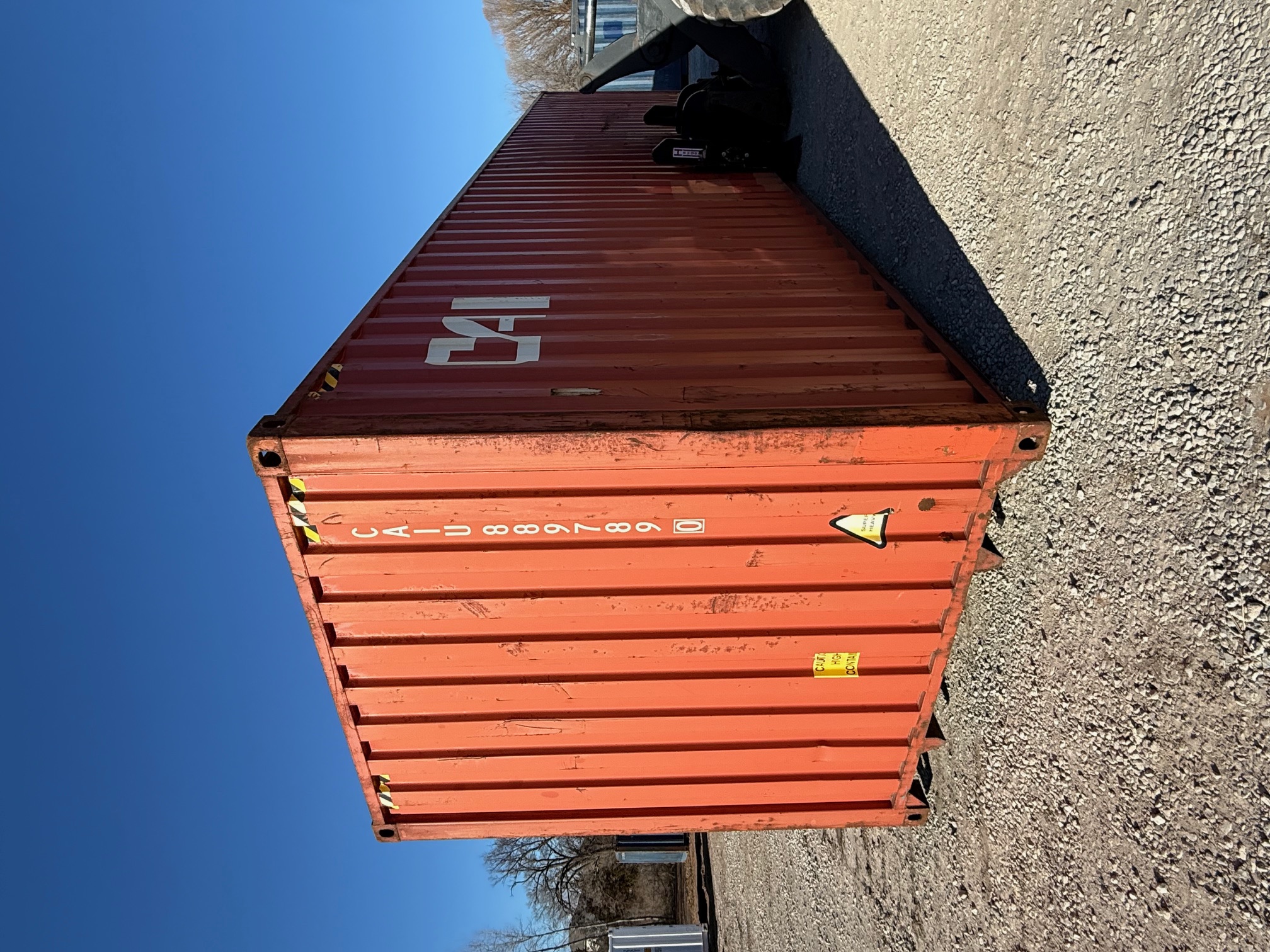 Rear corner view of the product