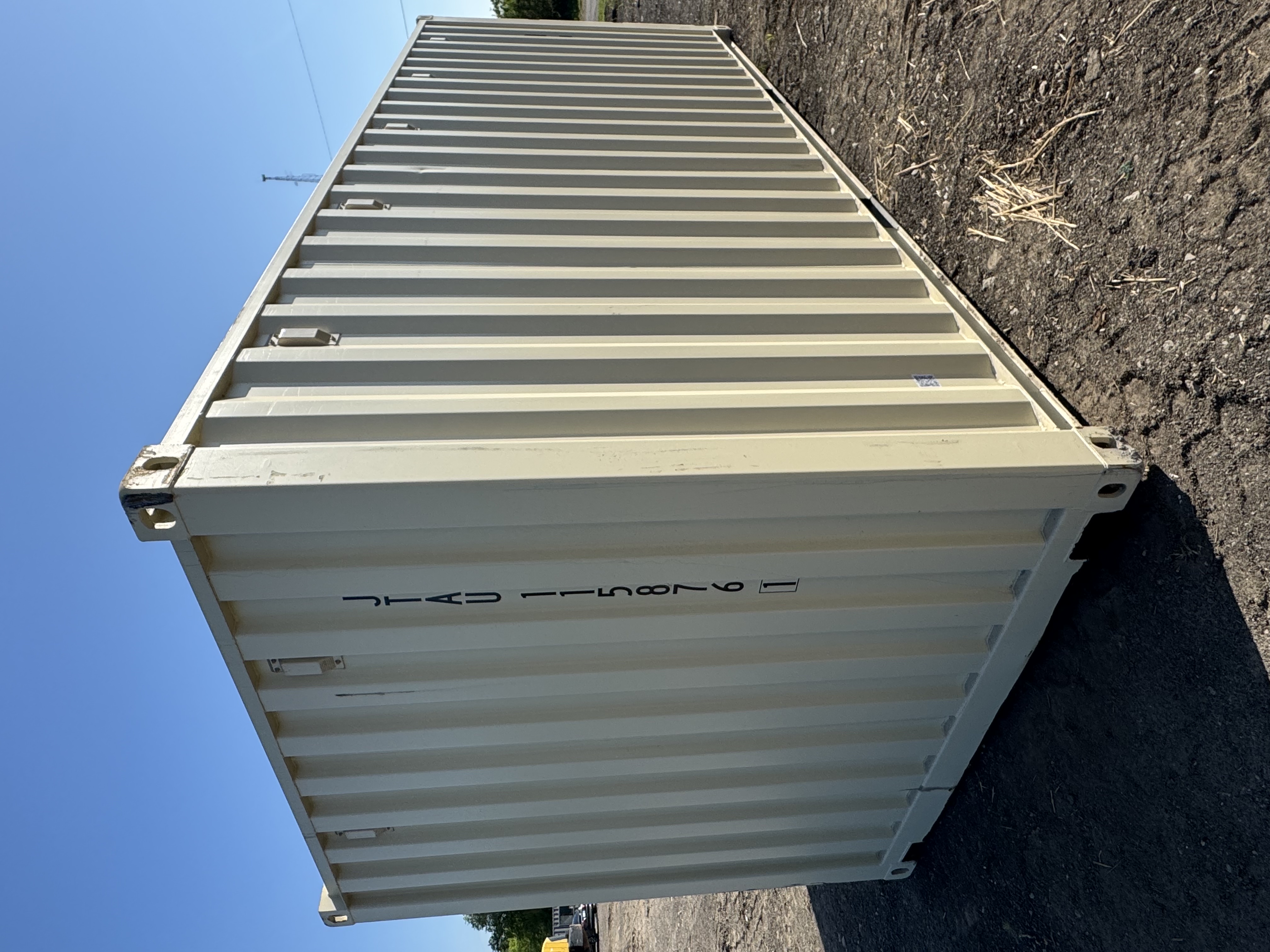 Rear corner view of the product