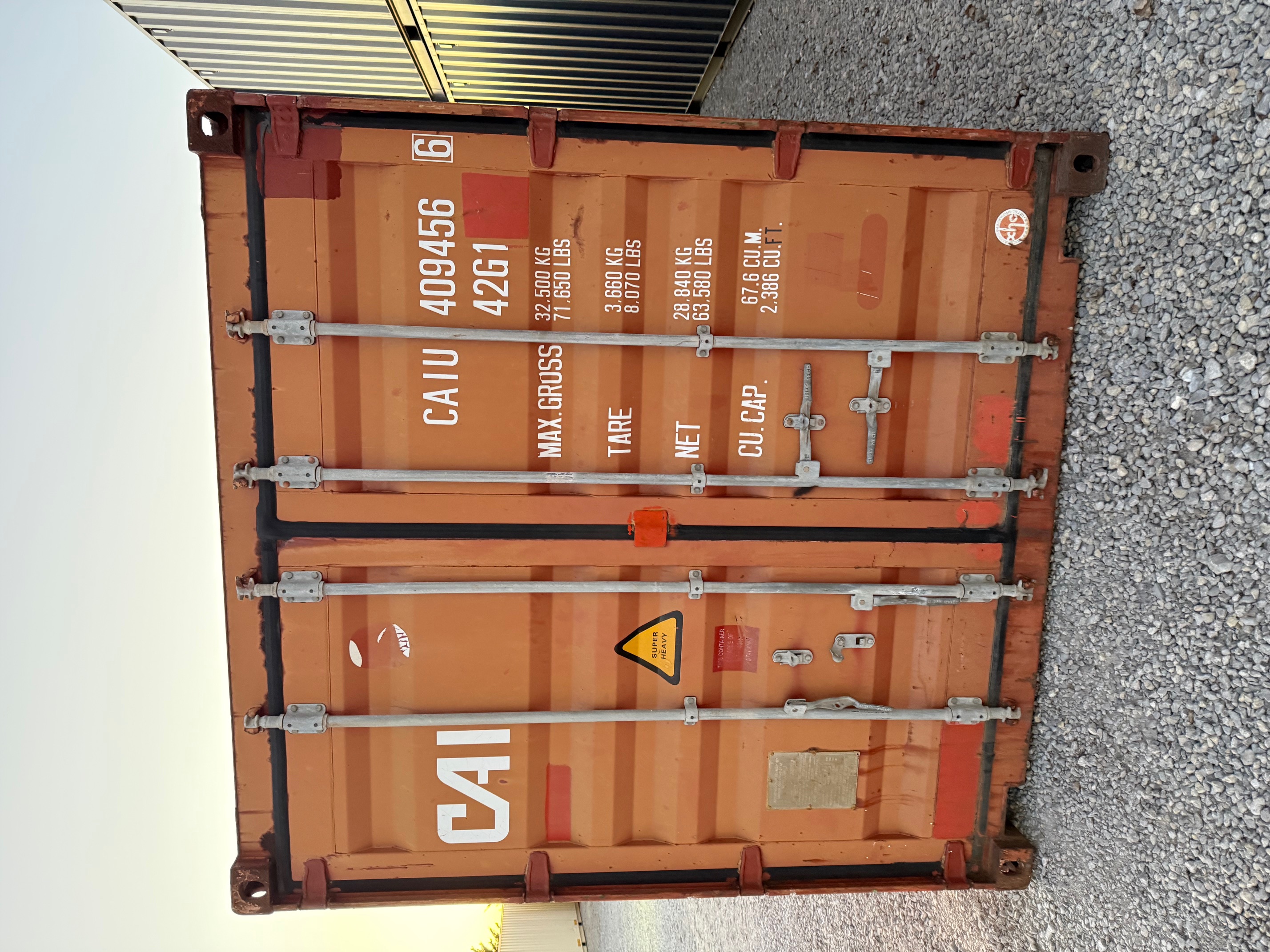 Front view of the product