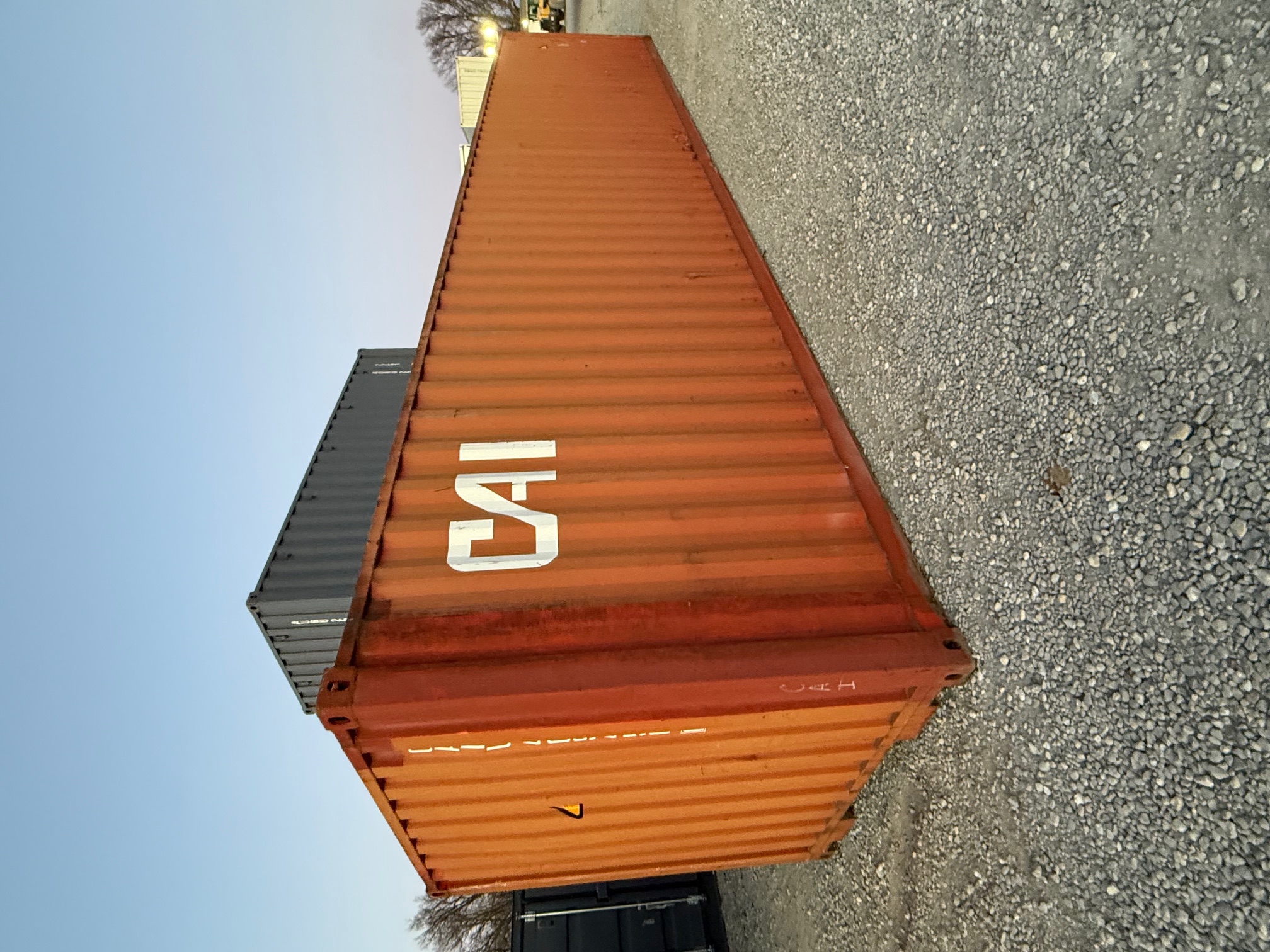 Rear corner view of the product