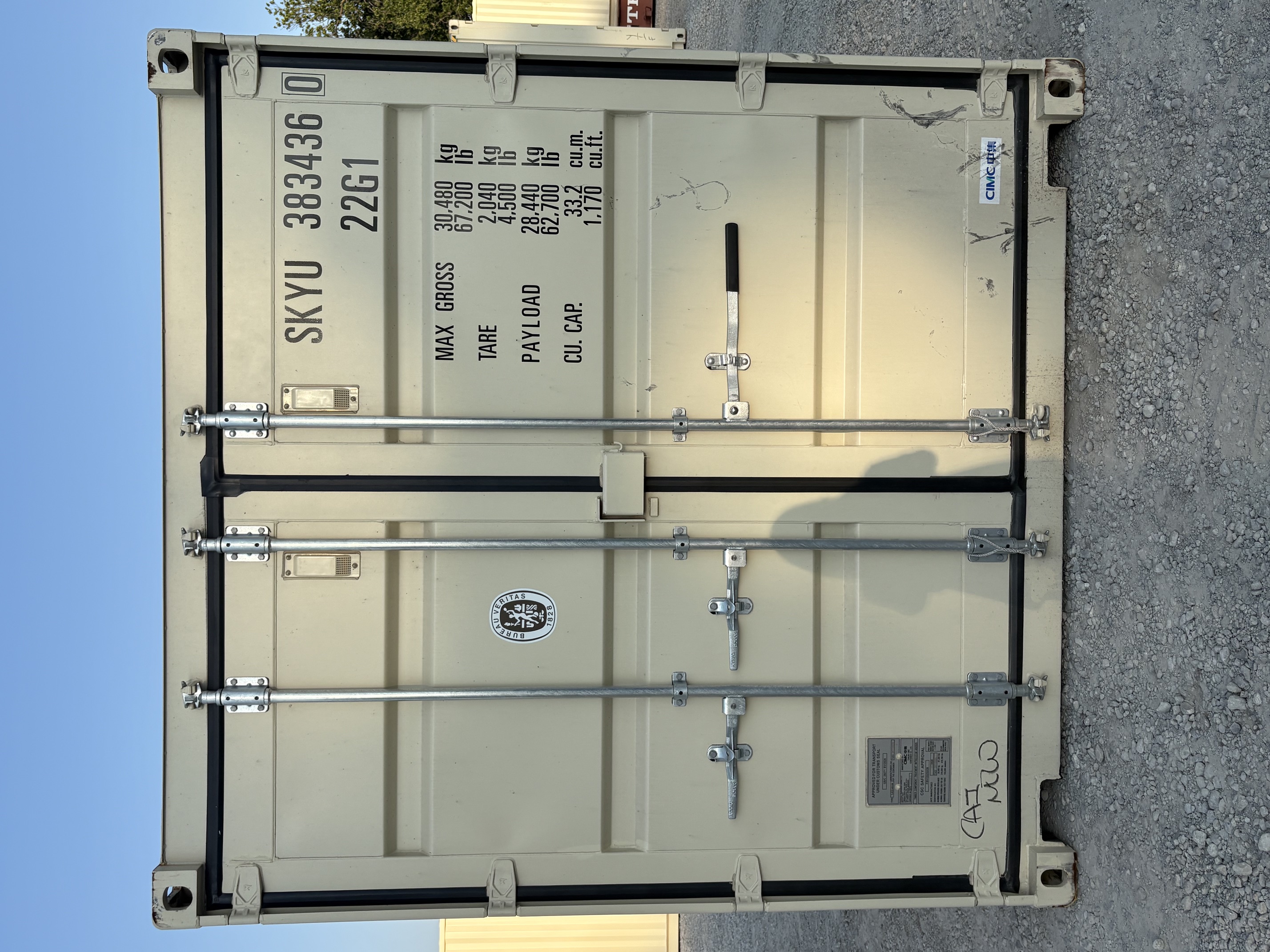 Front view of the product
