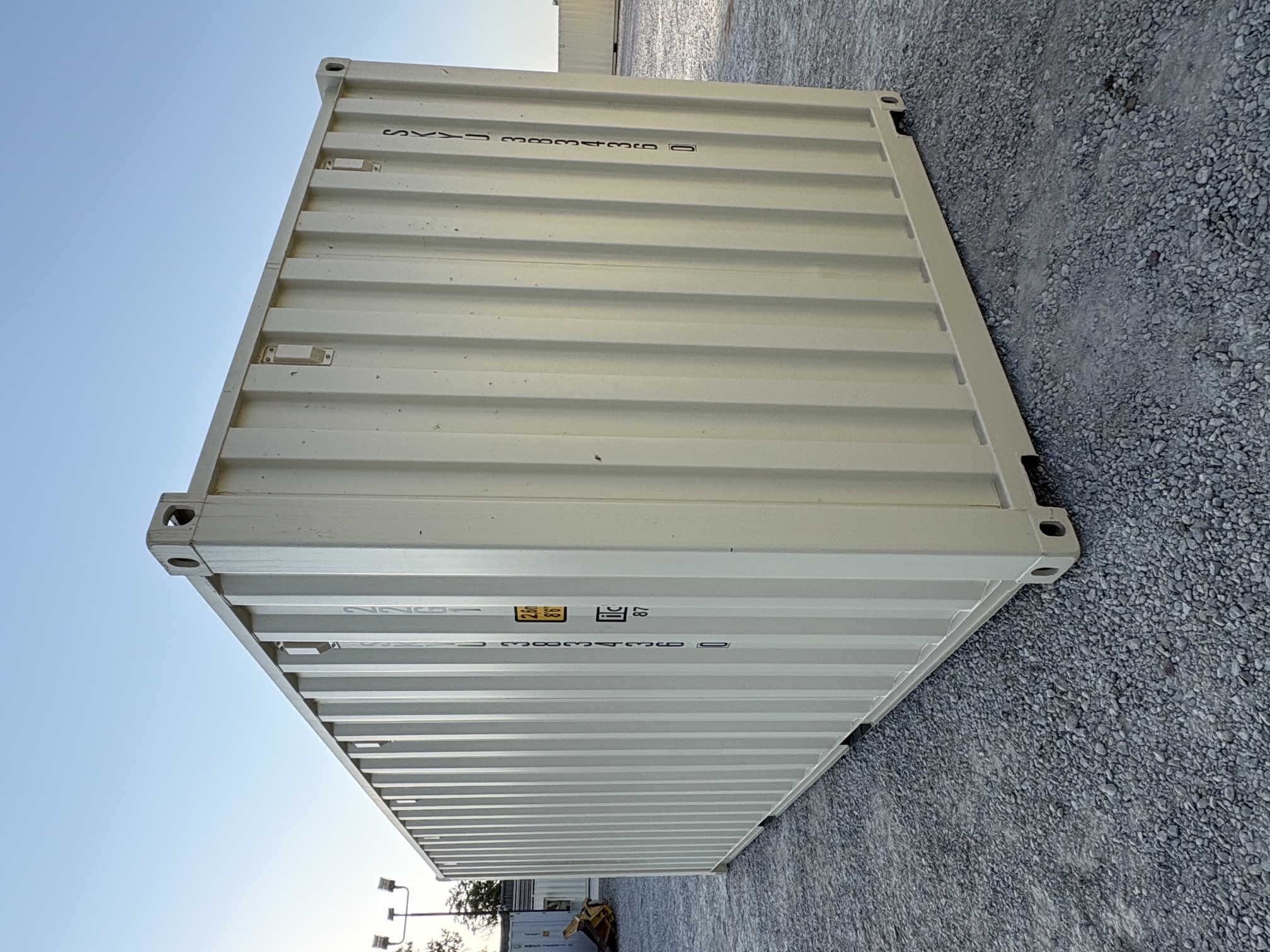 Rear corner view of the product