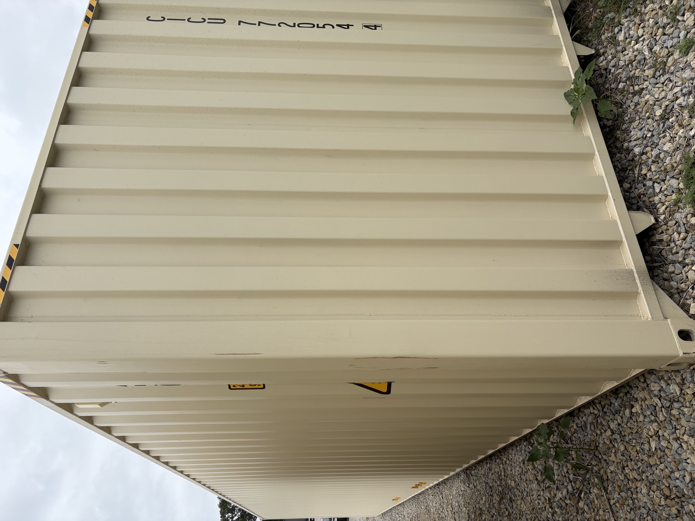 Rear corner view of the product