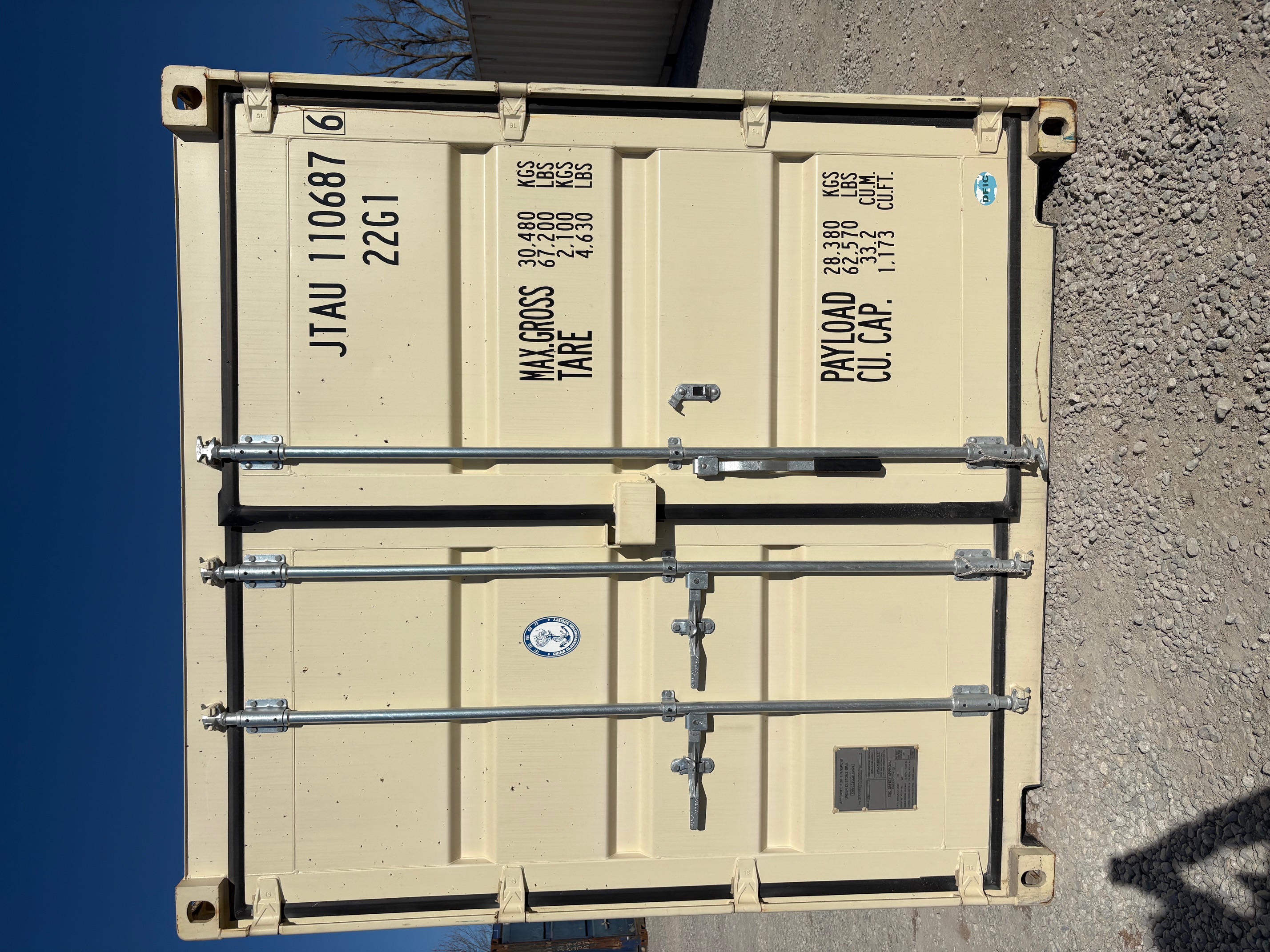 Front view of the product