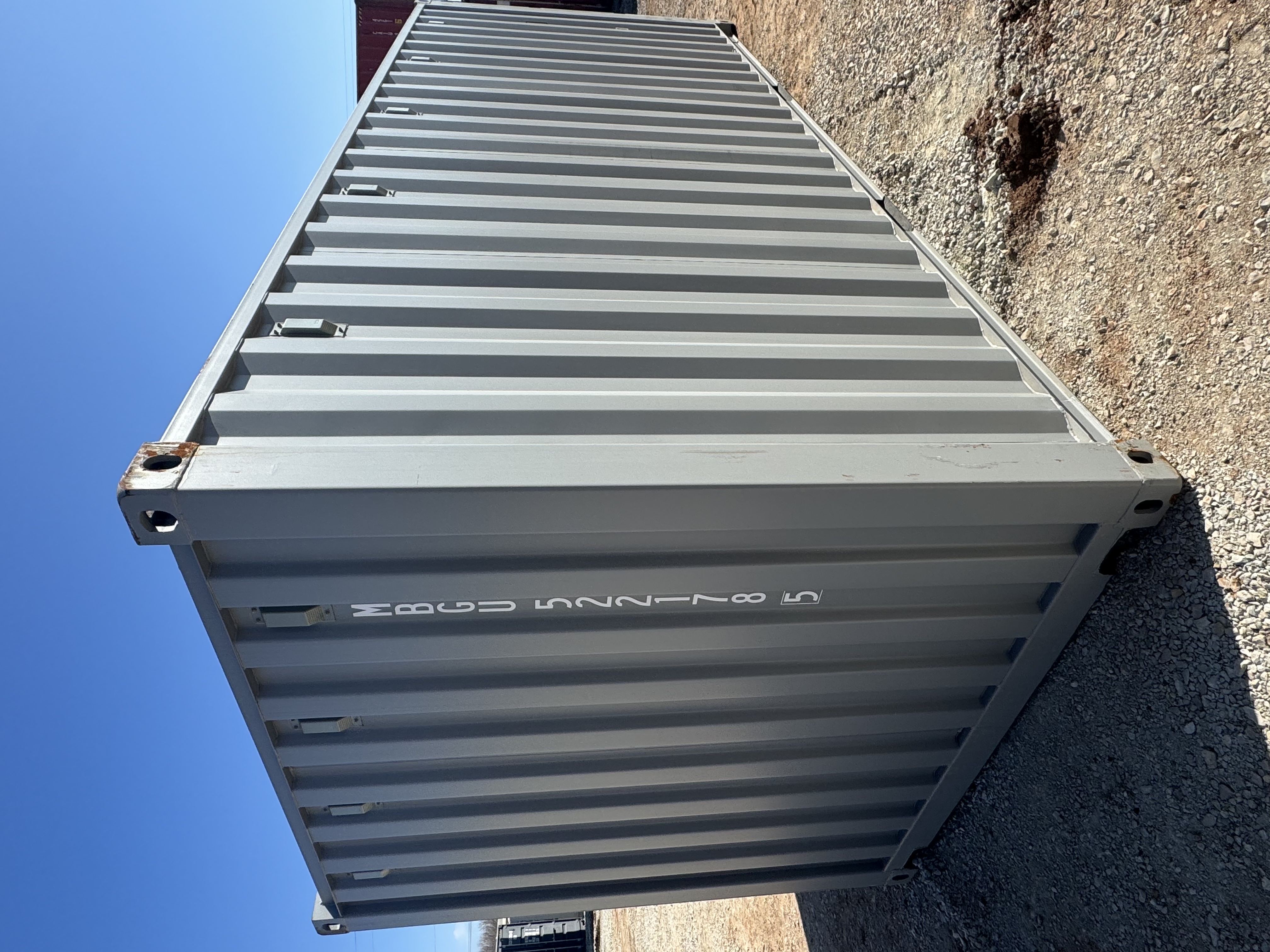 Front corner view of the product