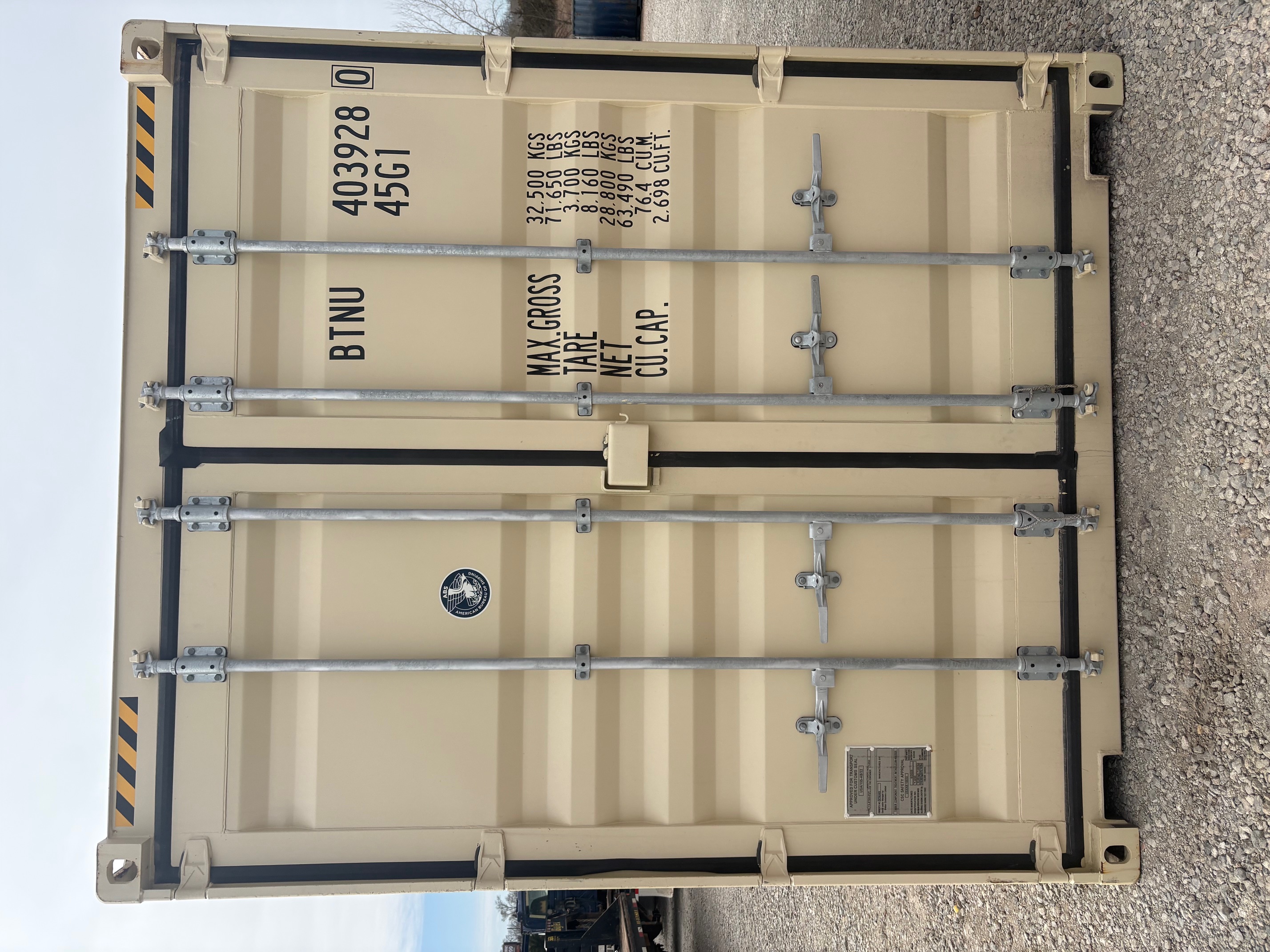 Front view of the product