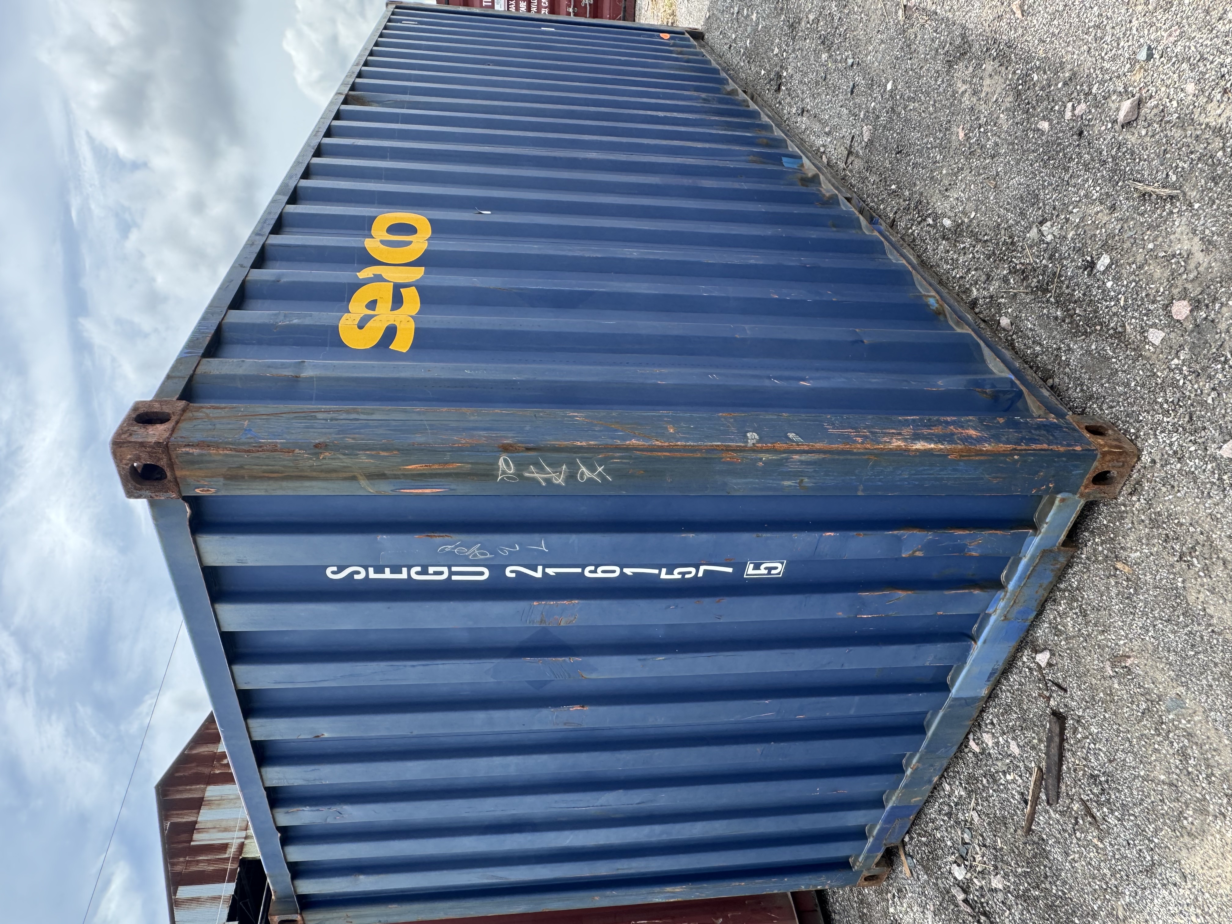 Rear corner view of the product