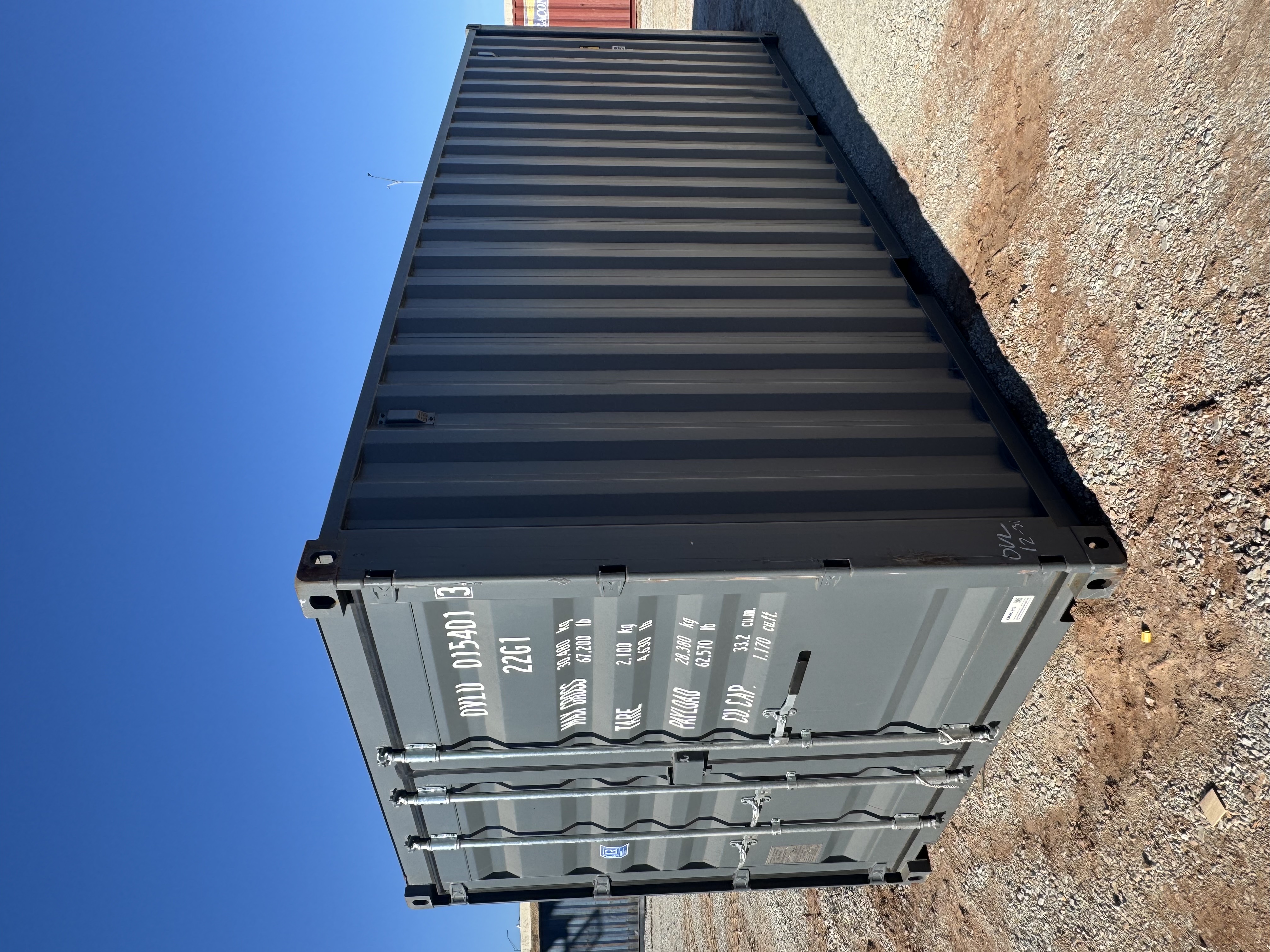 Front corner view of the product