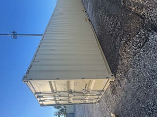 Front corner view of the product