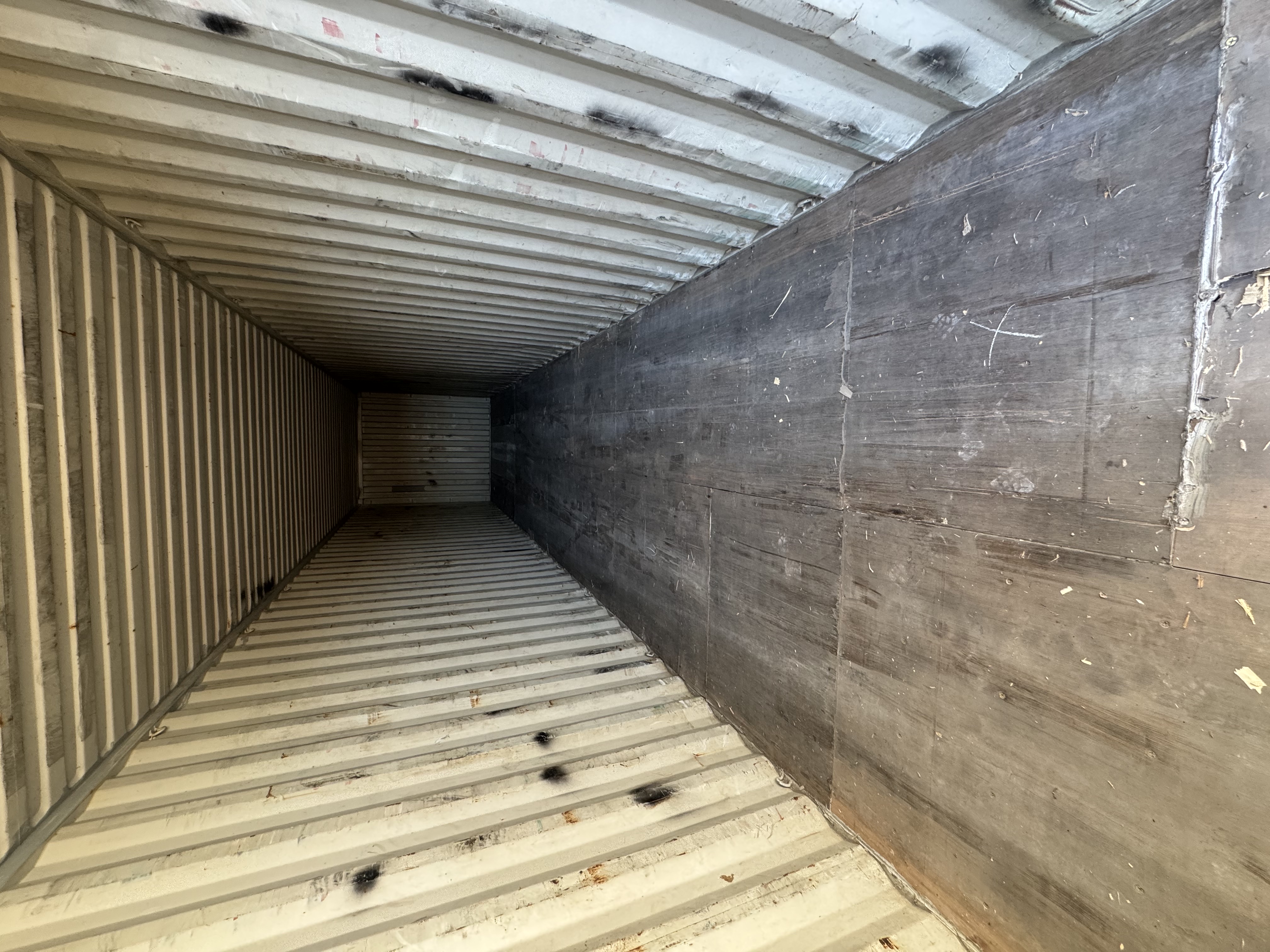 Front corner view of the product