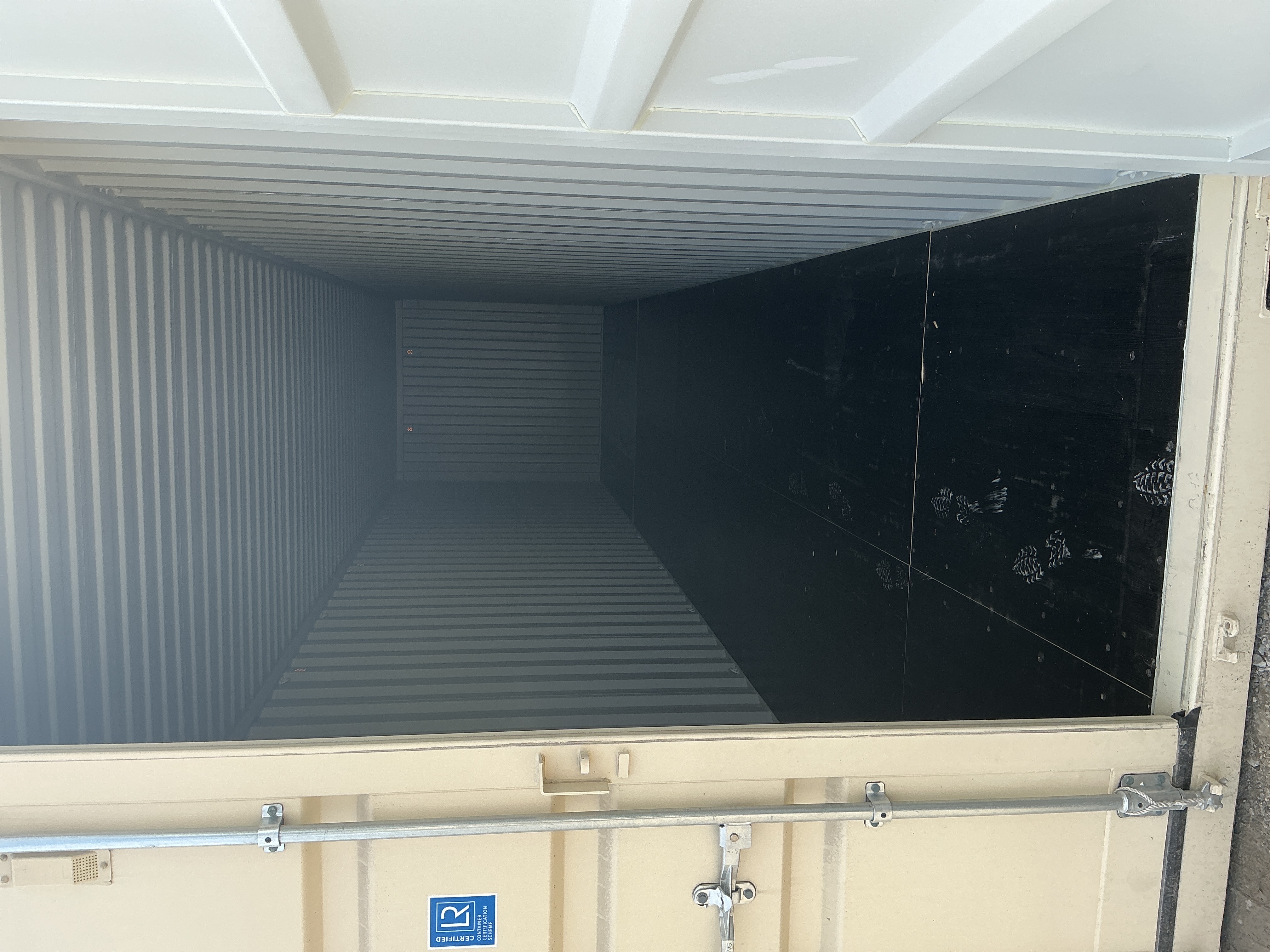 Interior view of the product