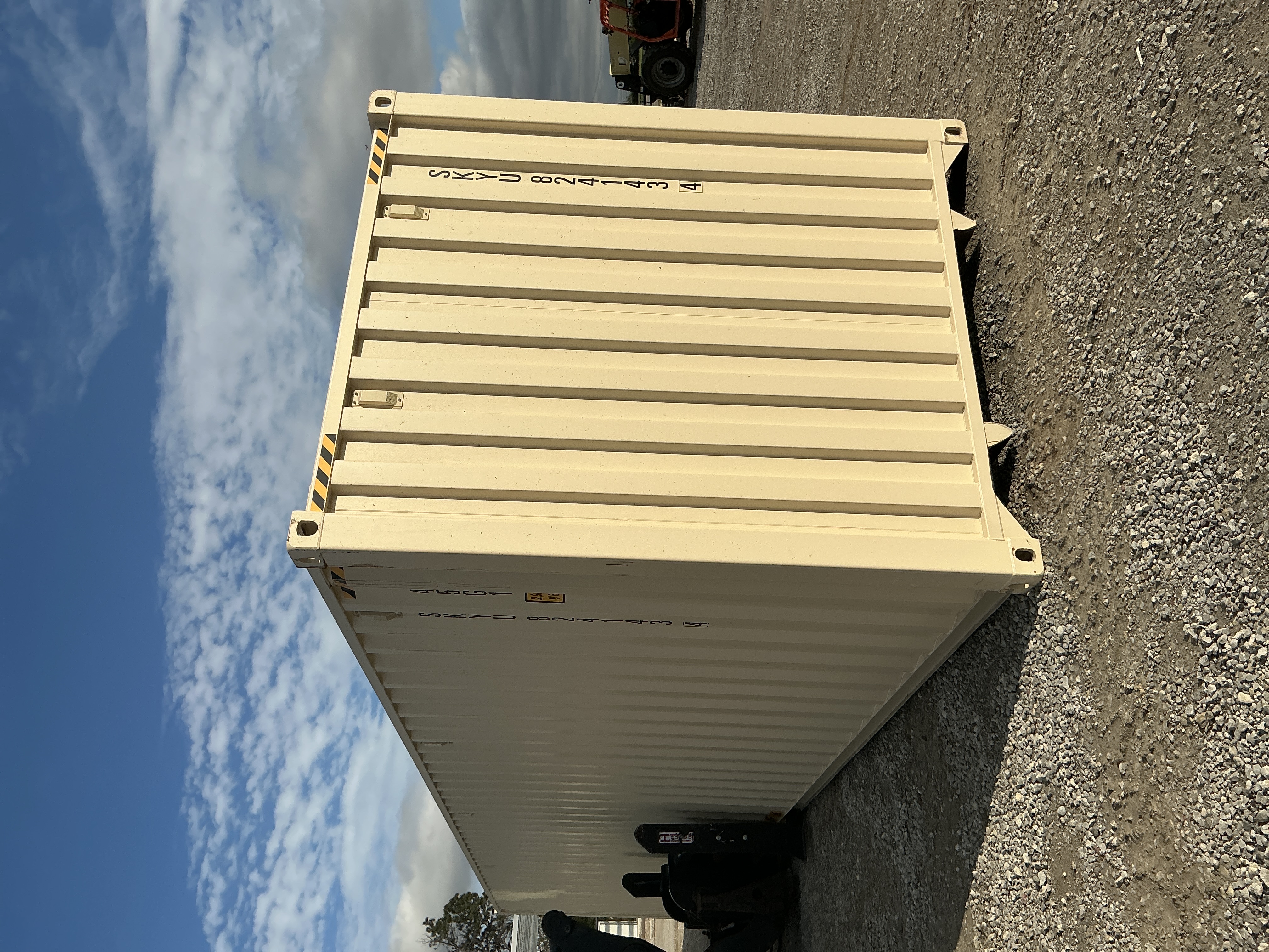 Rear corner view of the product