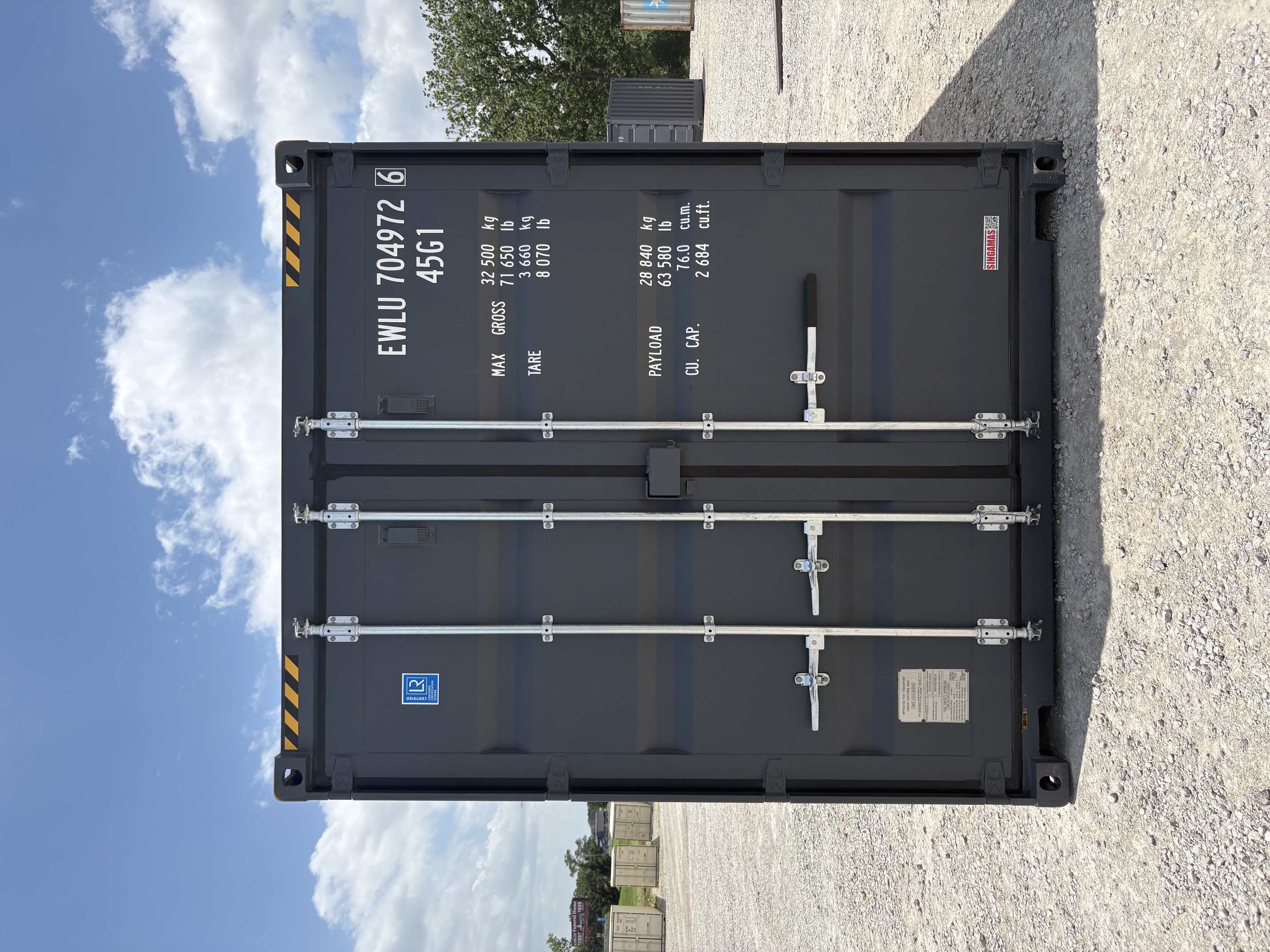 Front view of the product
