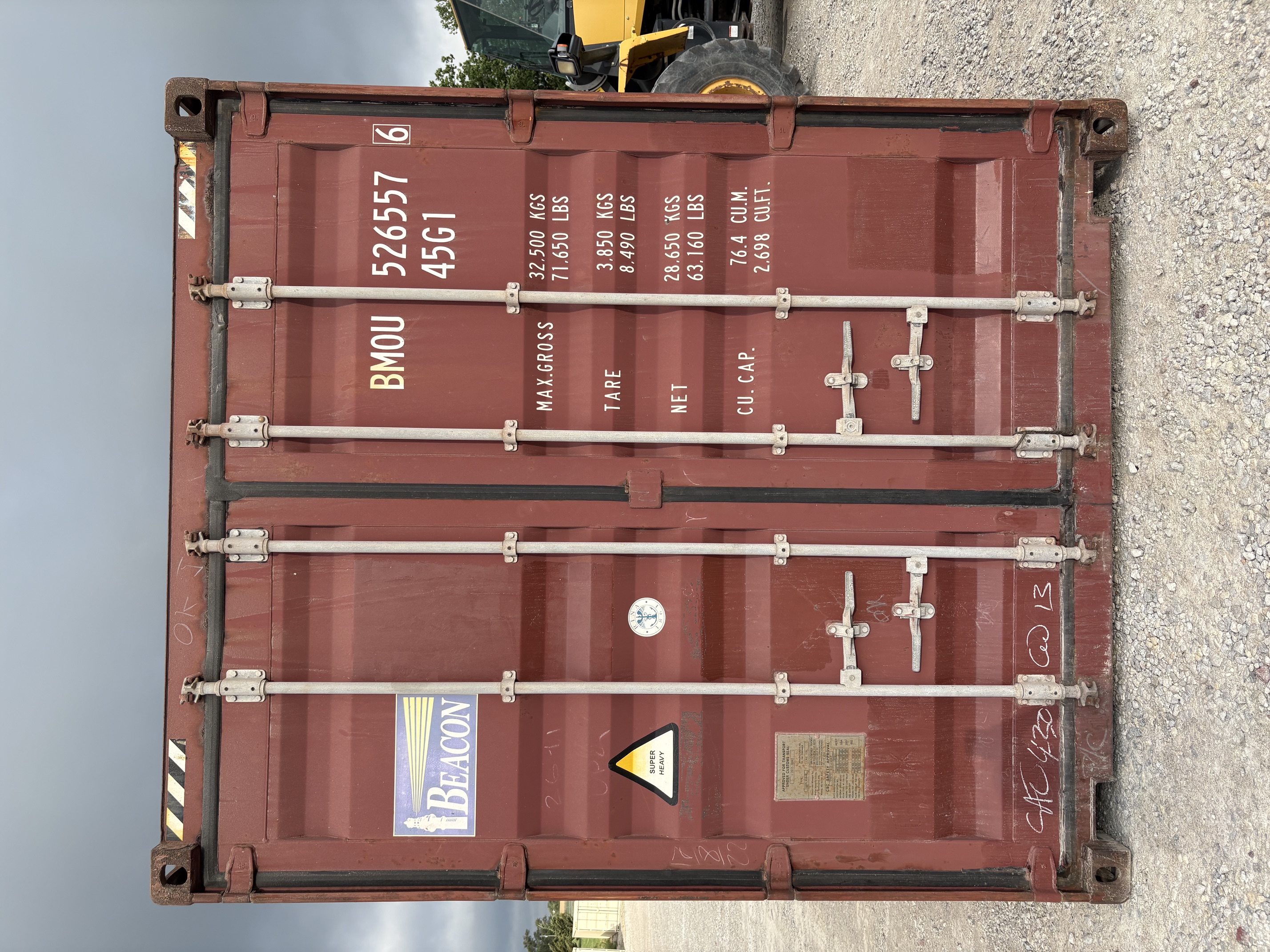Front view of the product