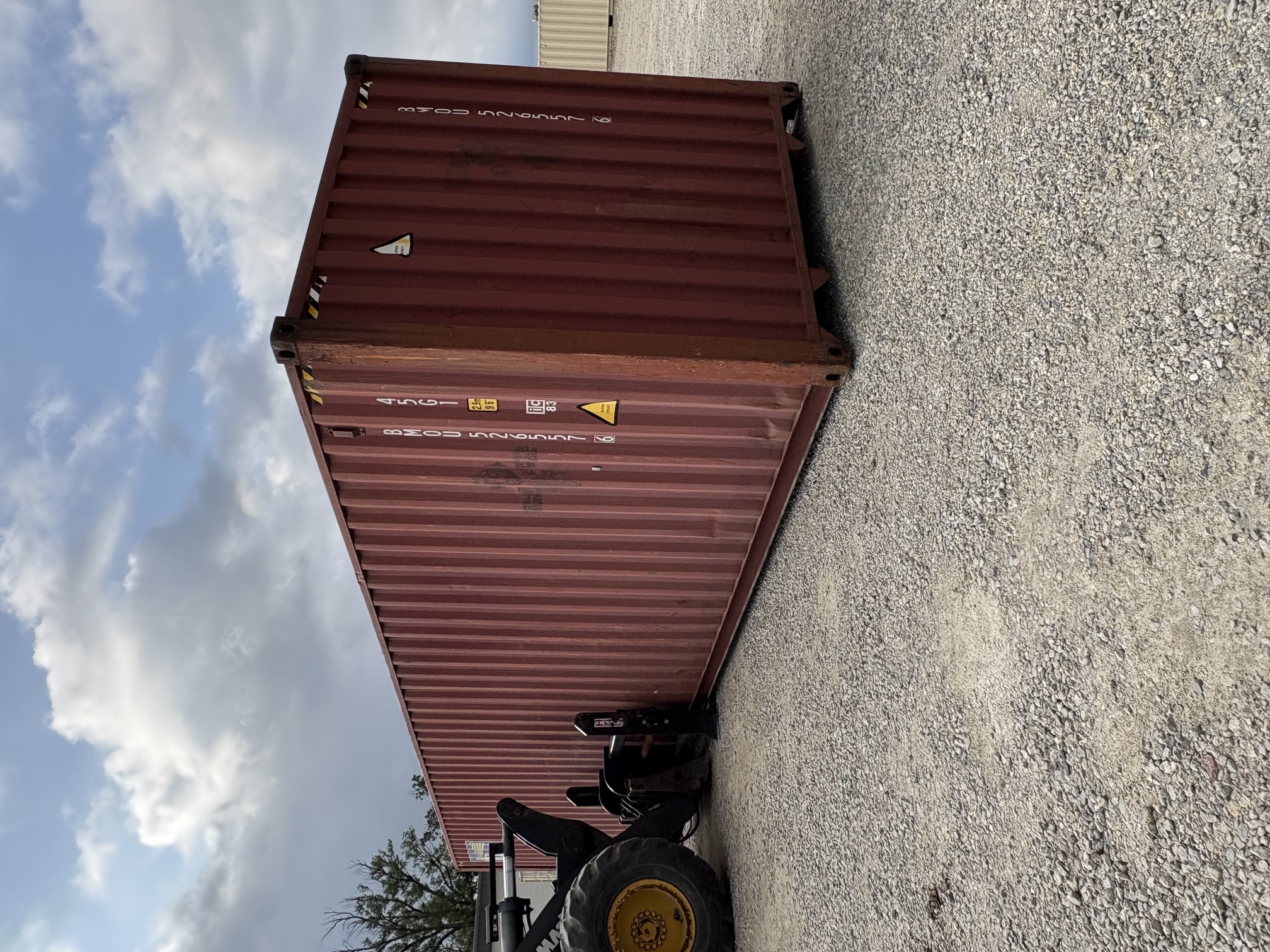 Rear corner view of the product