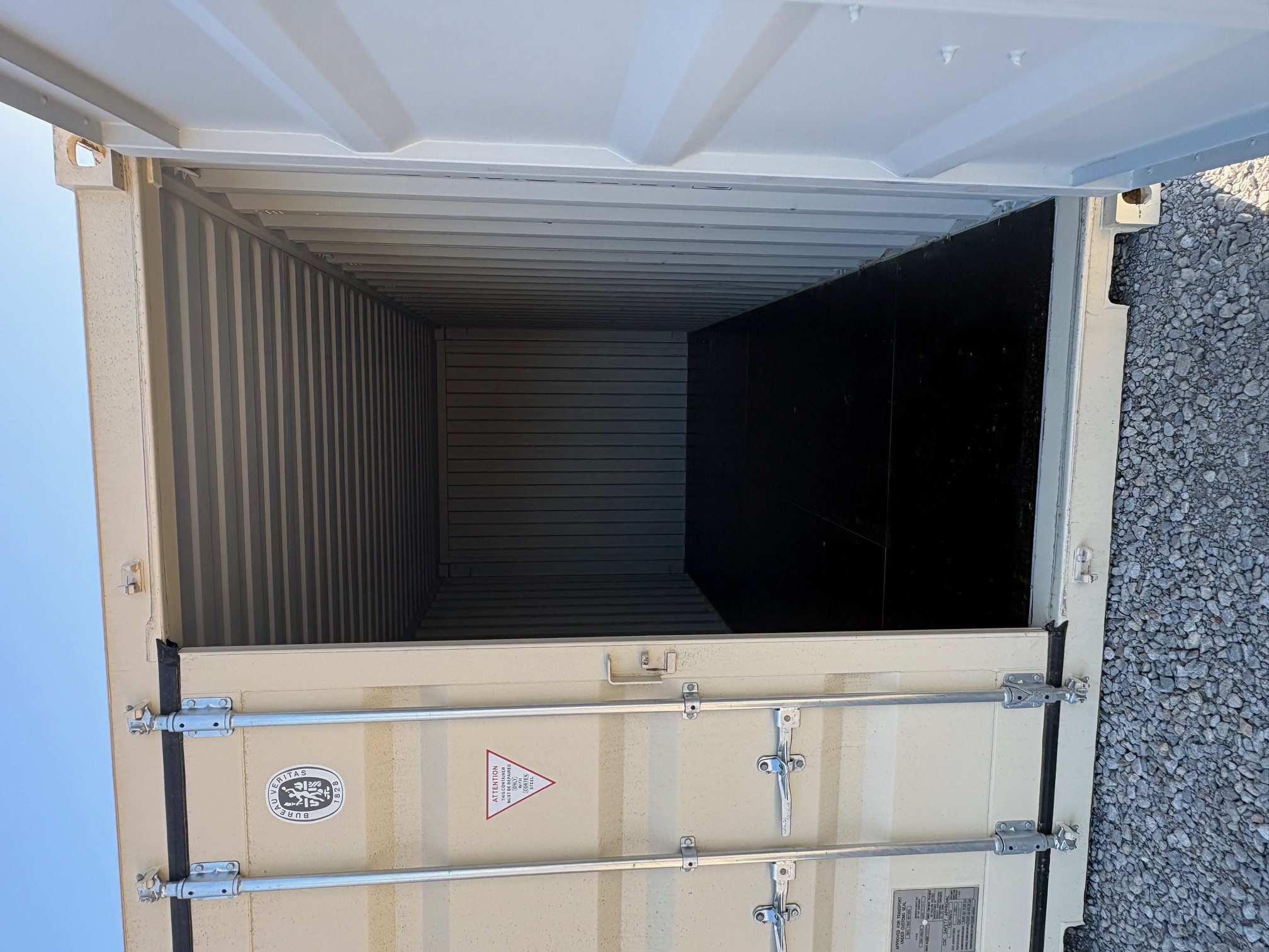 Interior view of the product