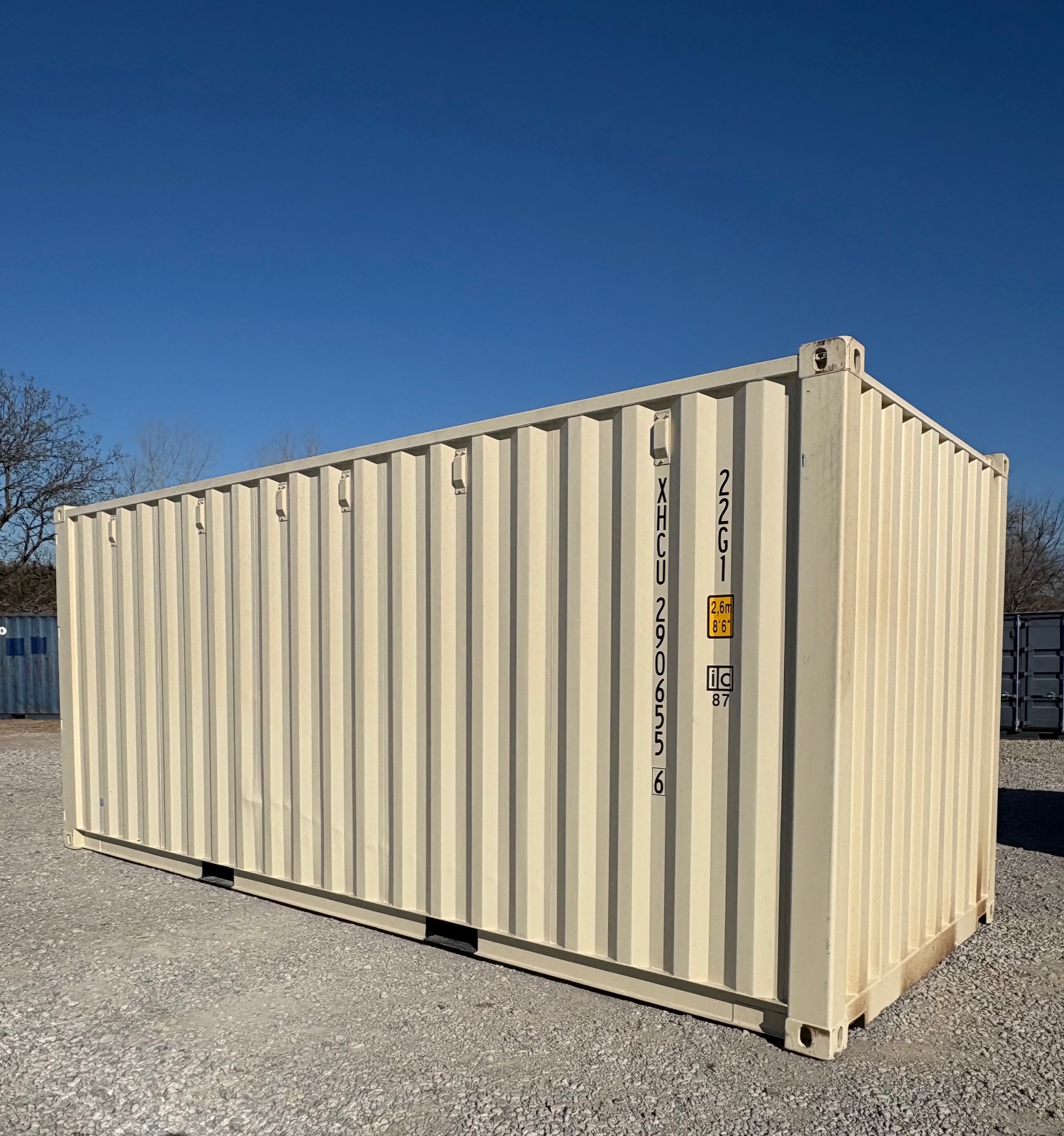 Rear corner view of the product