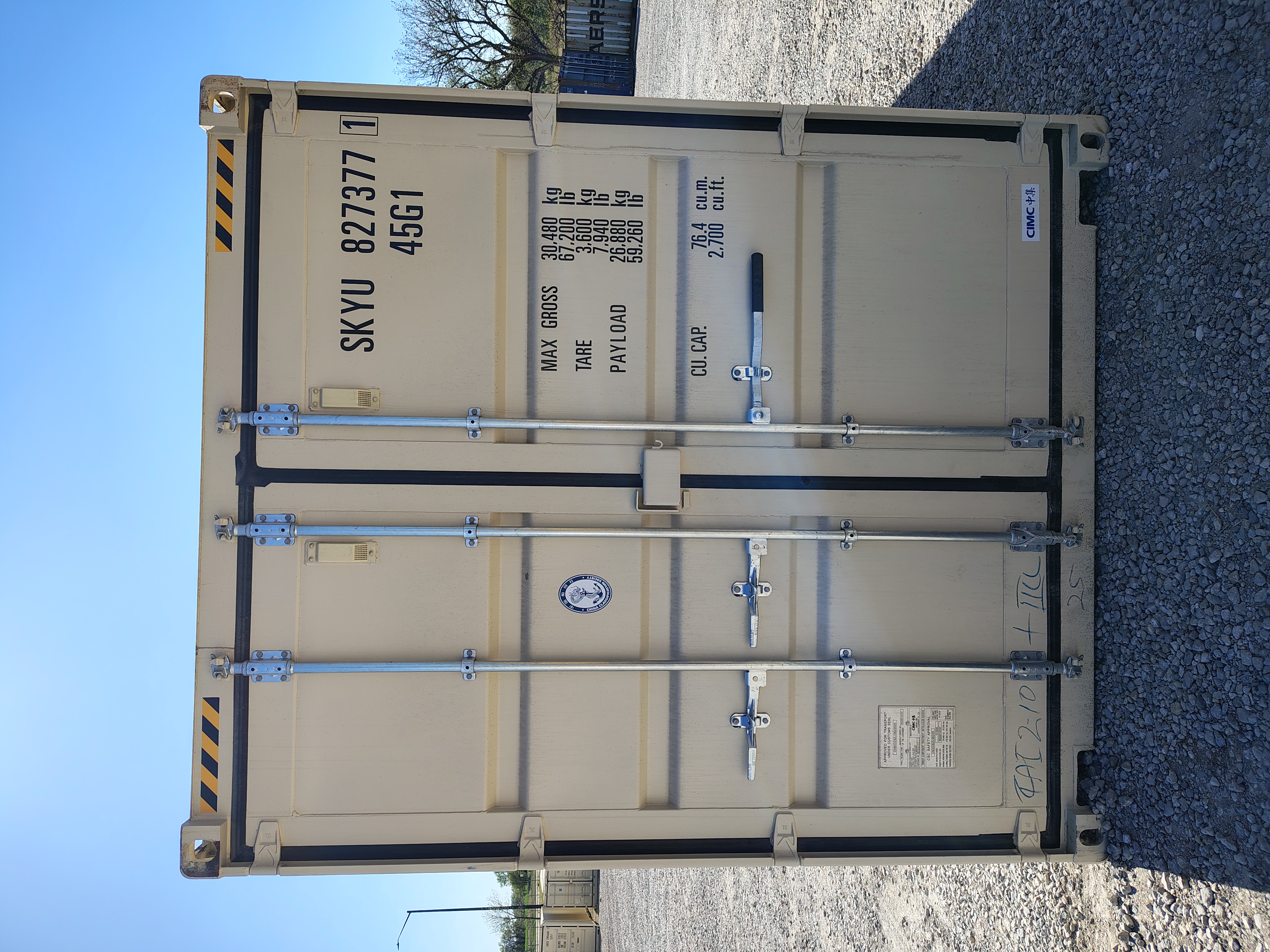 Front view of the product