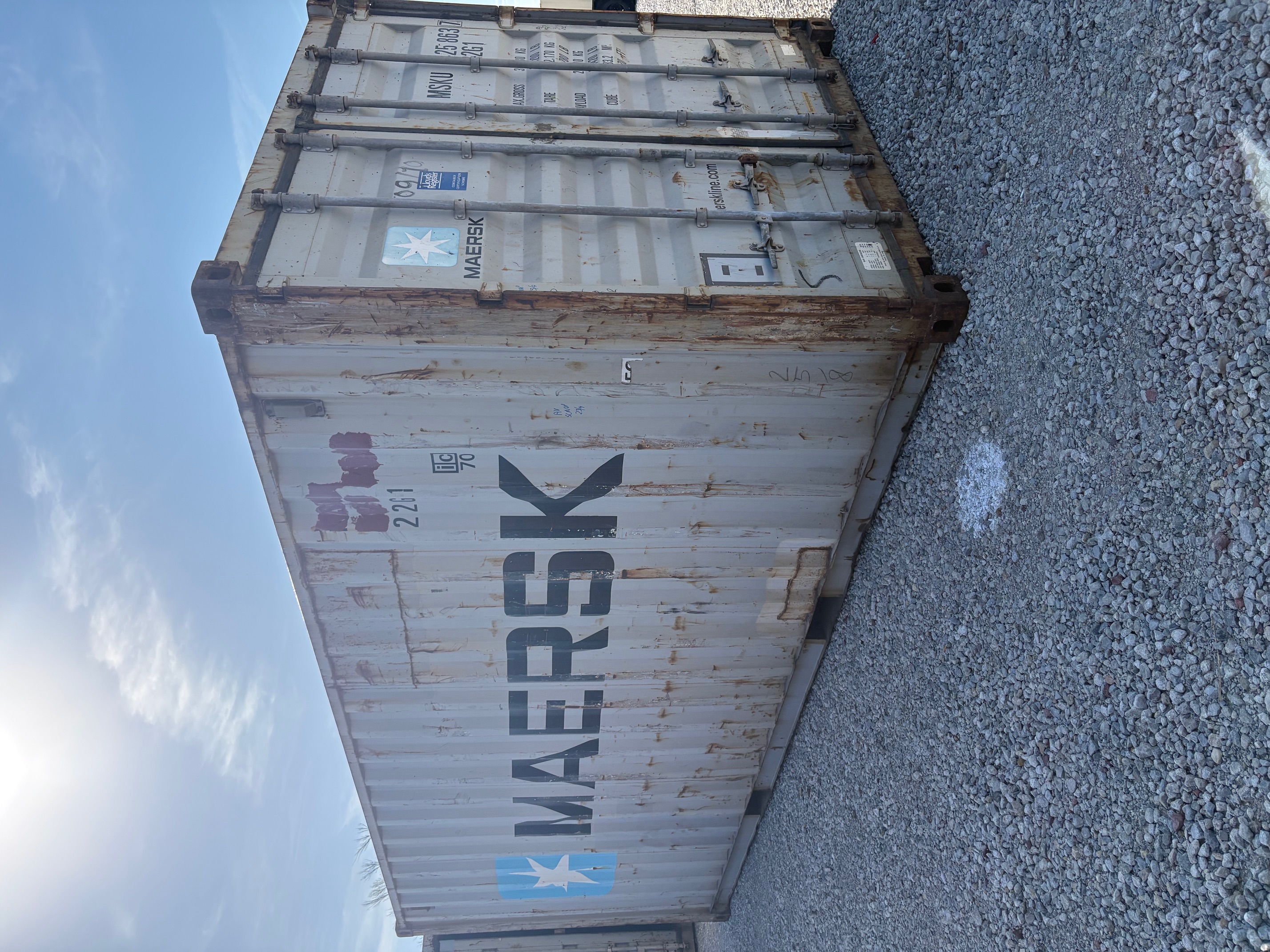 Front corner view of the product