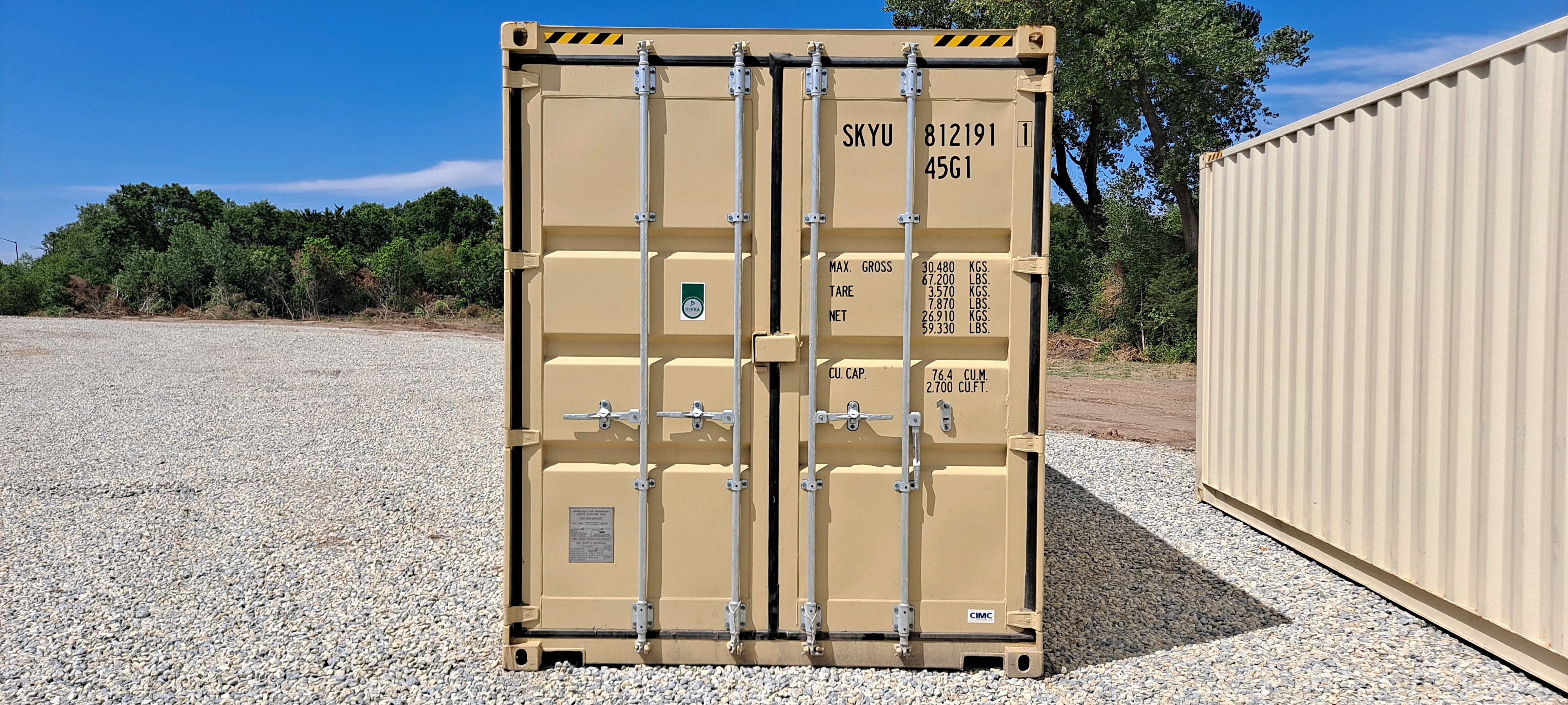 Front view of the product