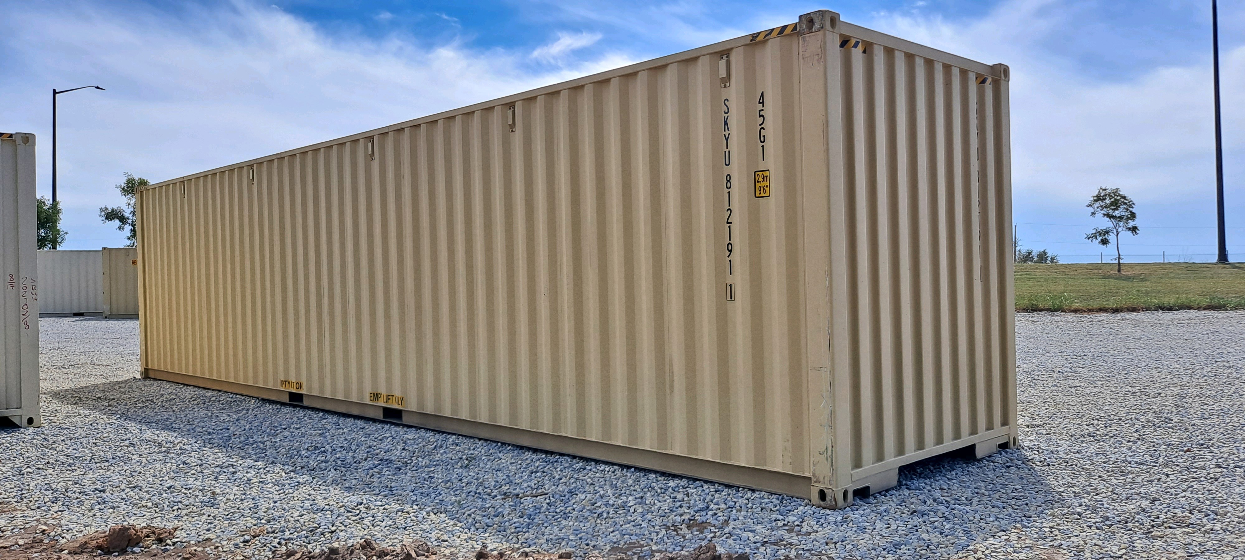 Rear corner view of the product