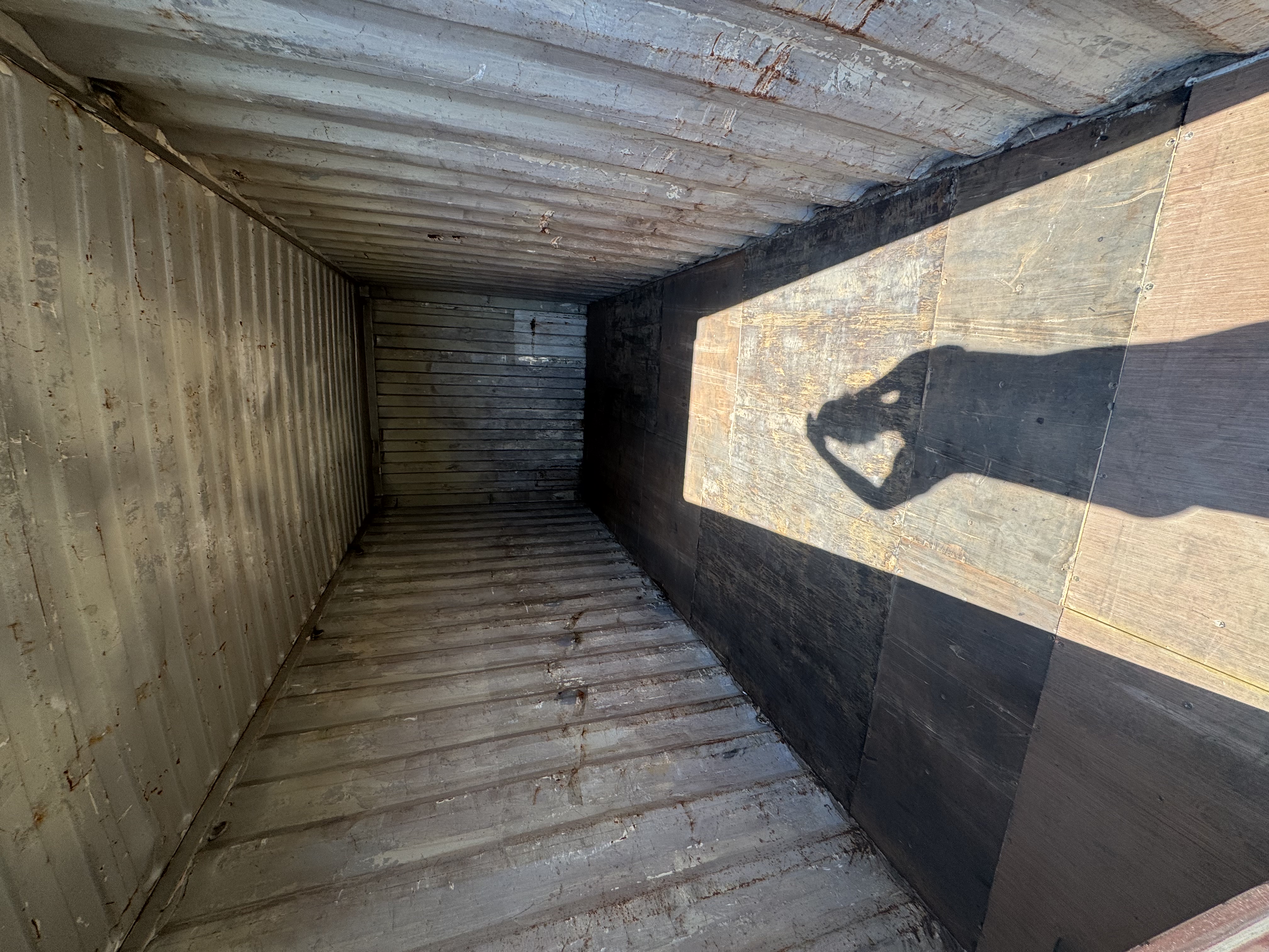 Rear corner view of the product