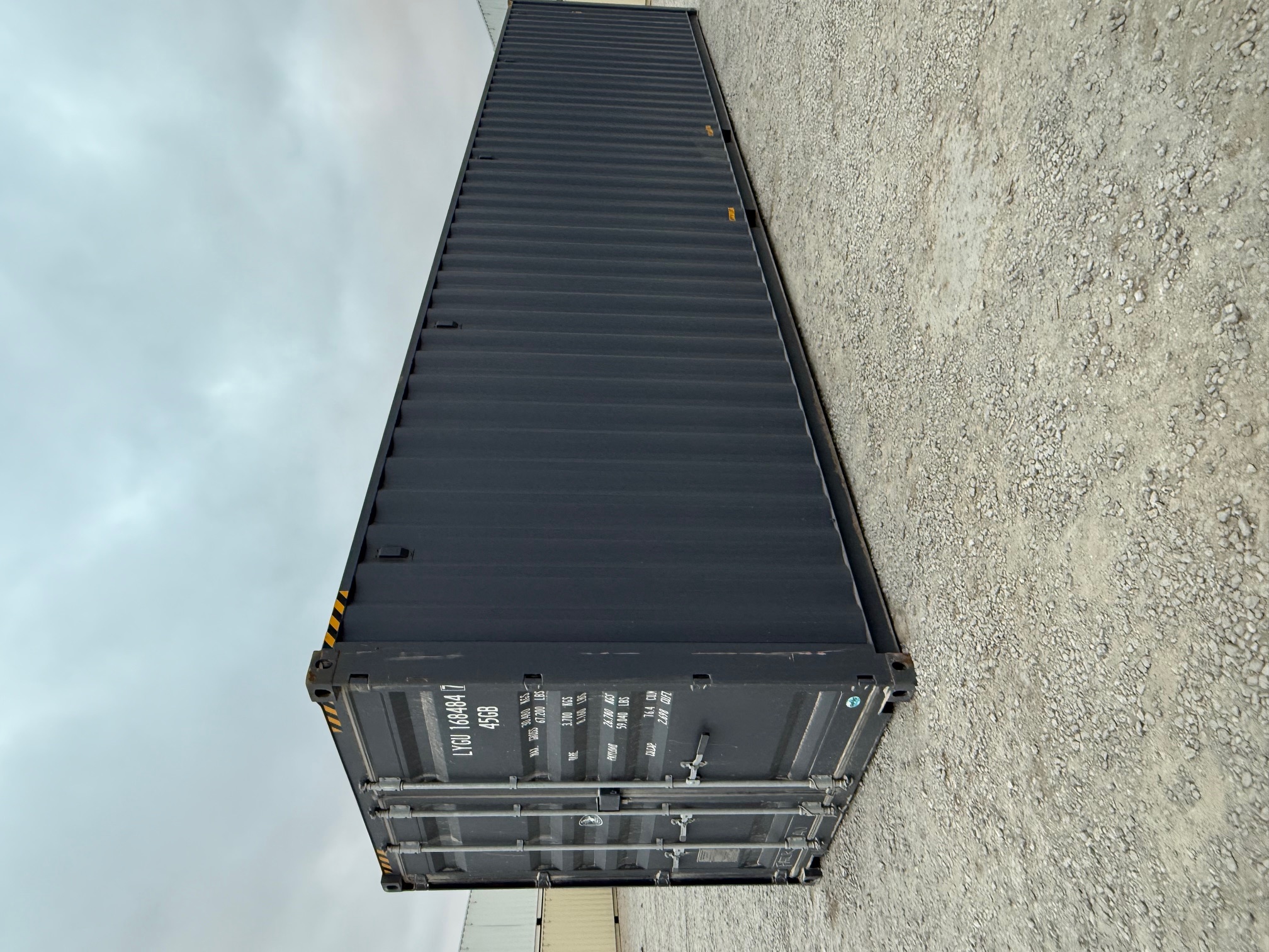 Front corner view of the product