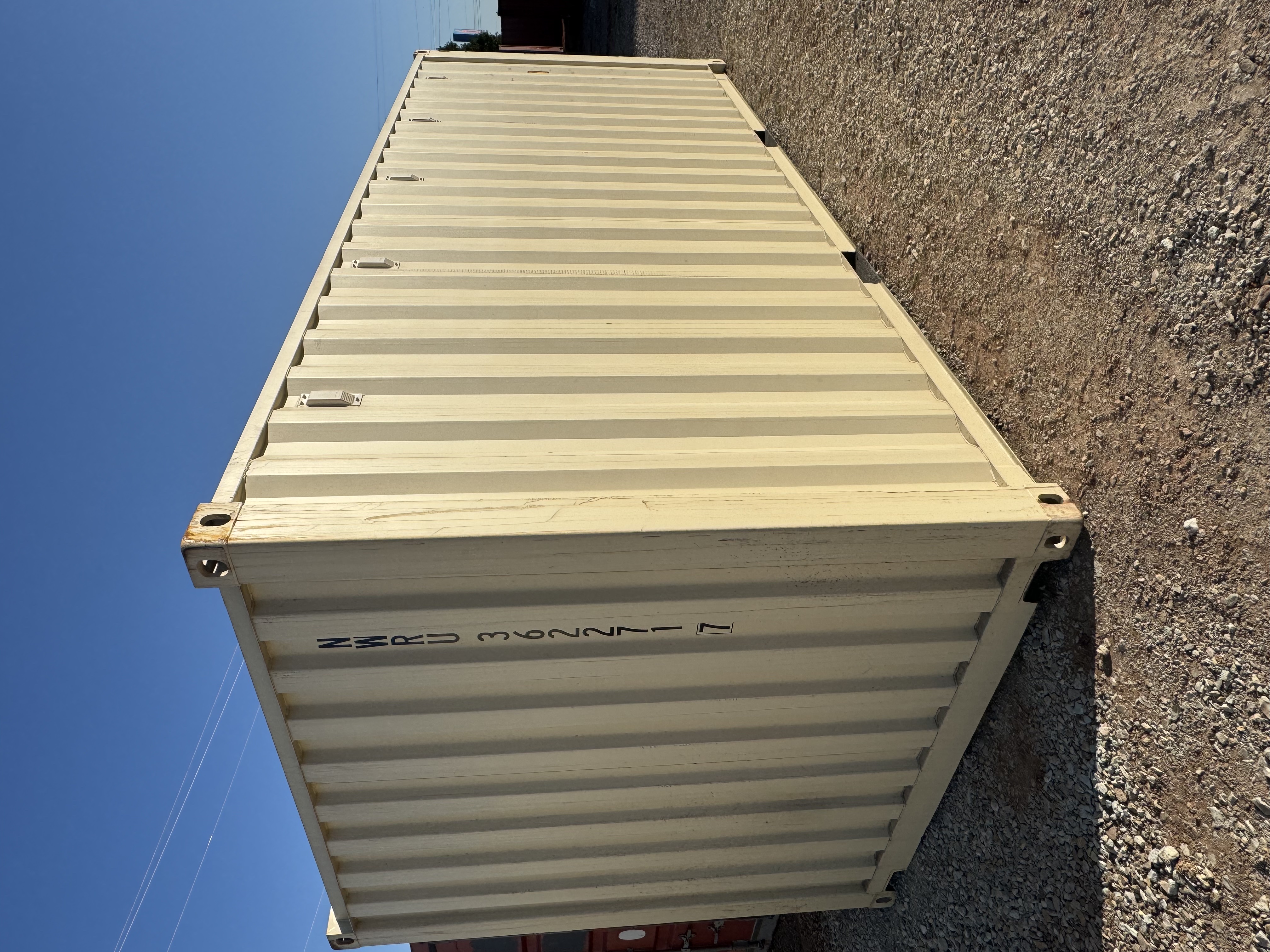 Front corner view of the product