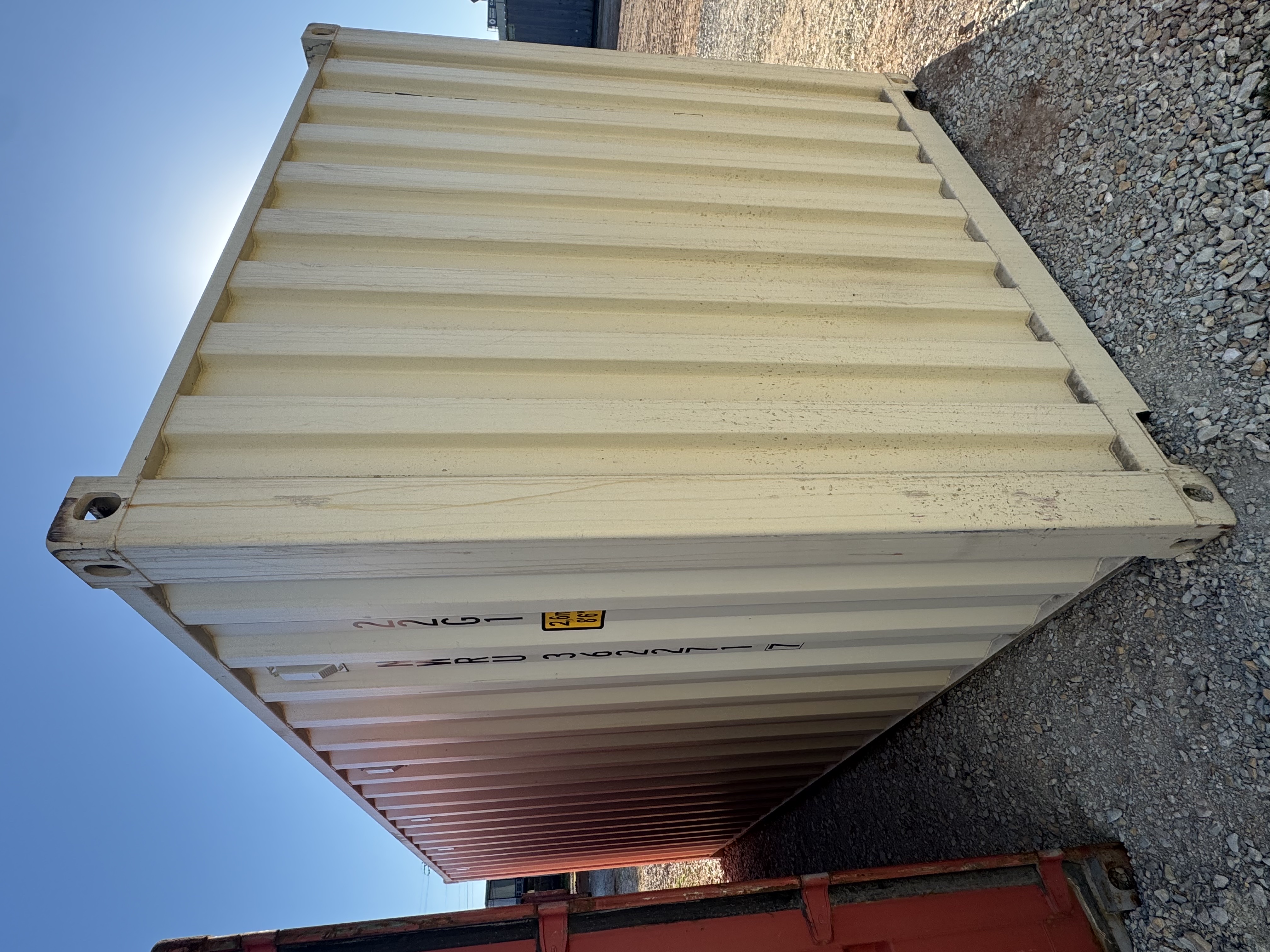 Rear corner view of the product