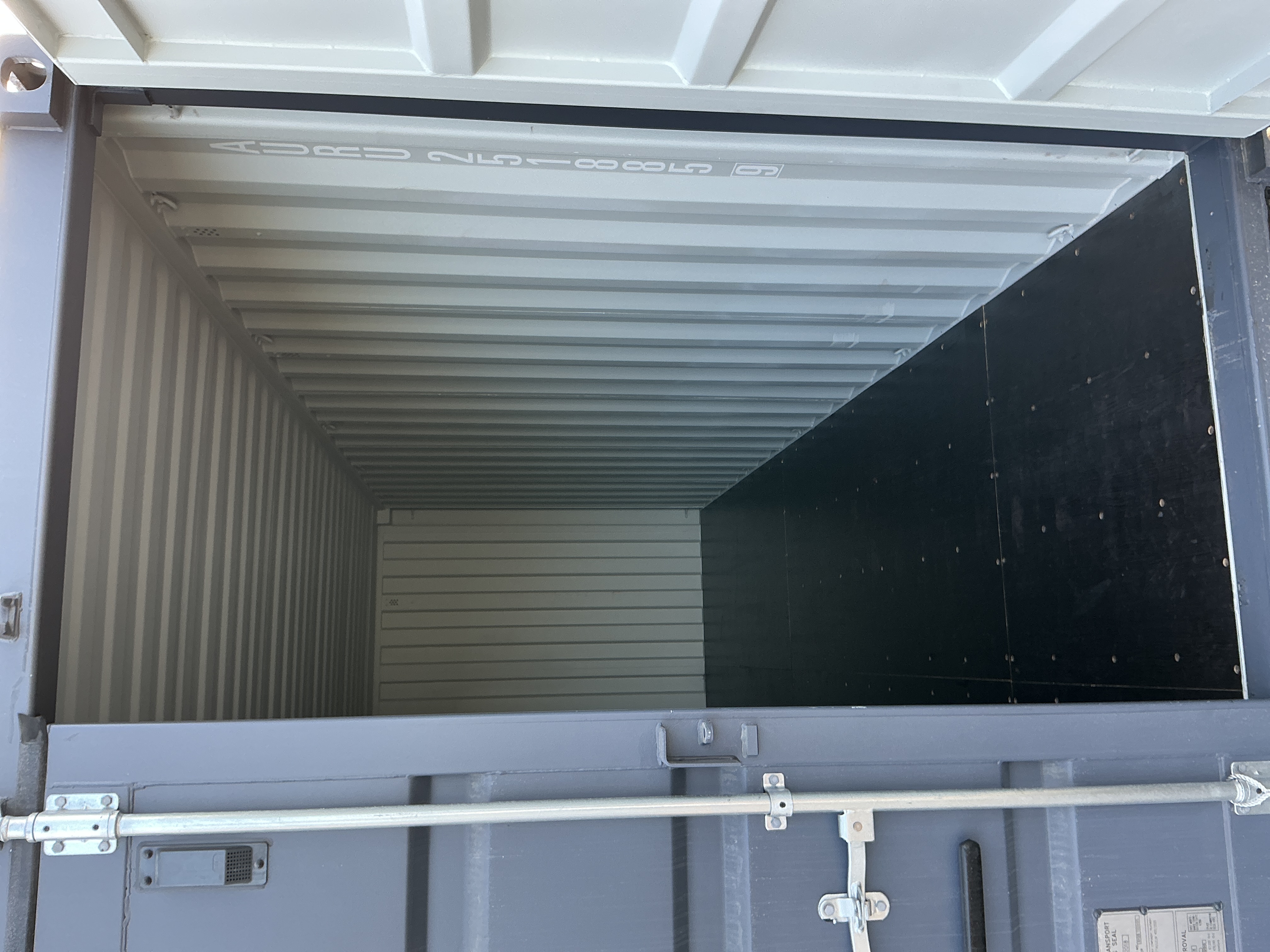 Interior view of the product