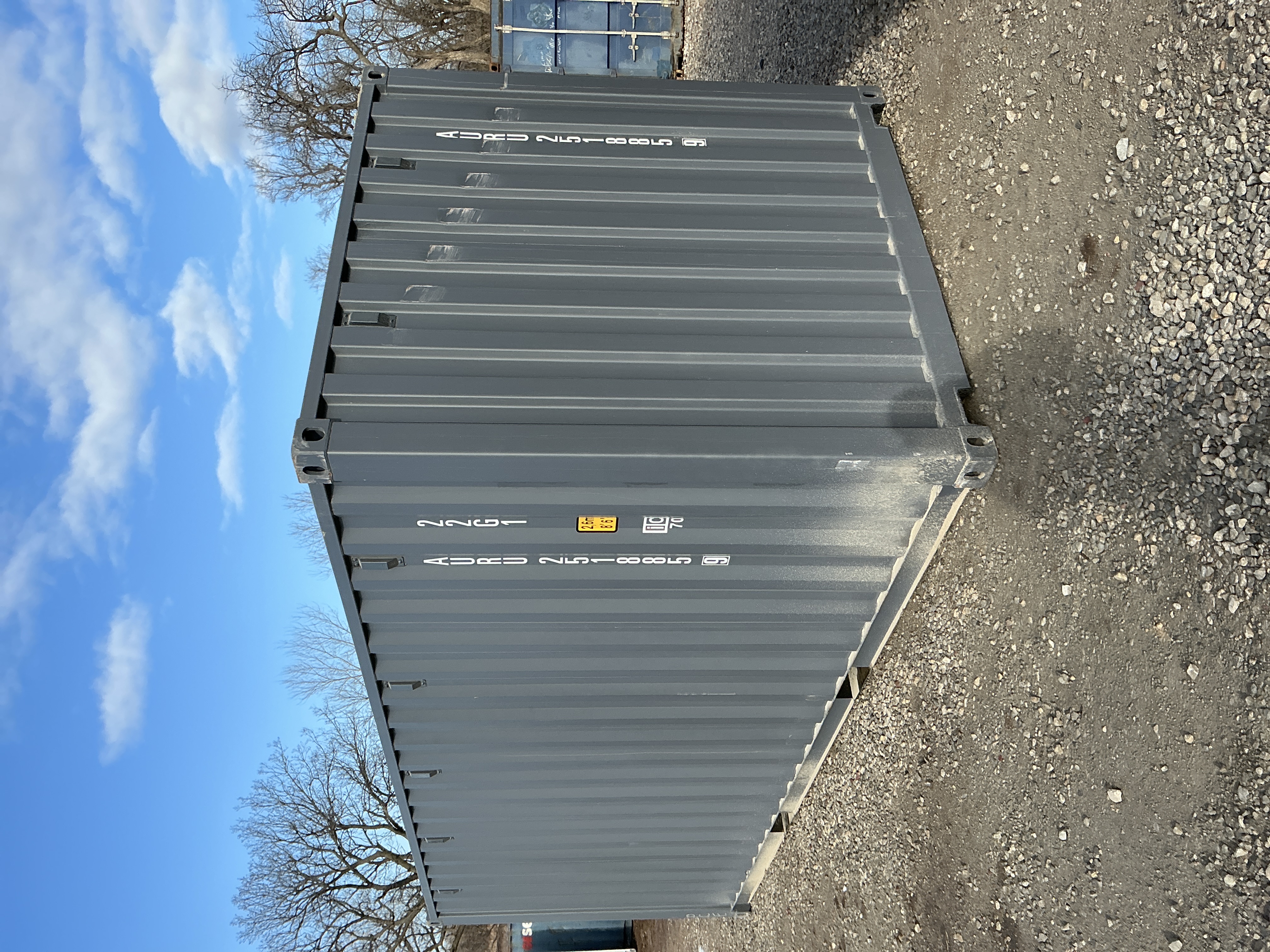 Rear corner view of the product