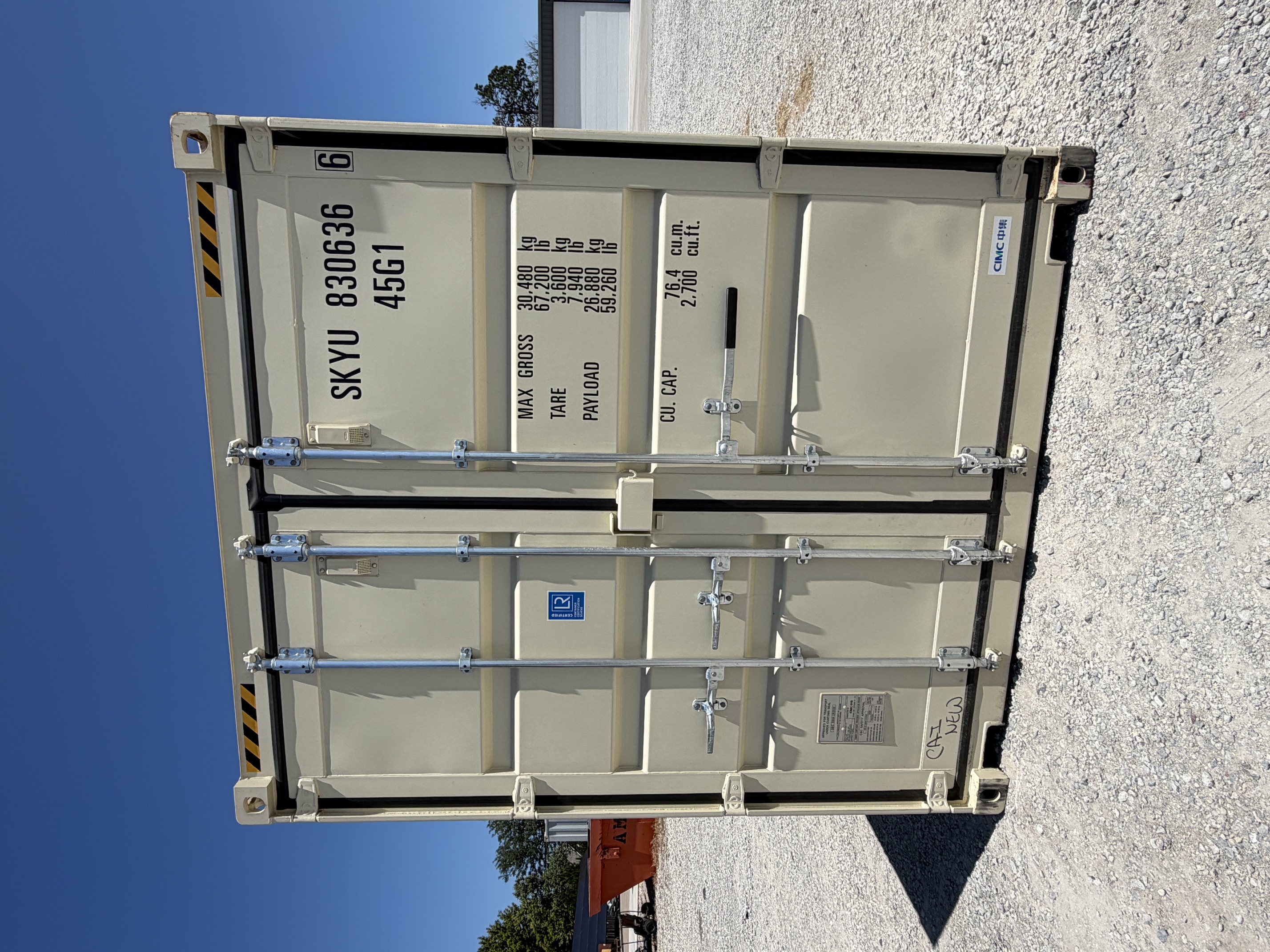 Front view of the product
