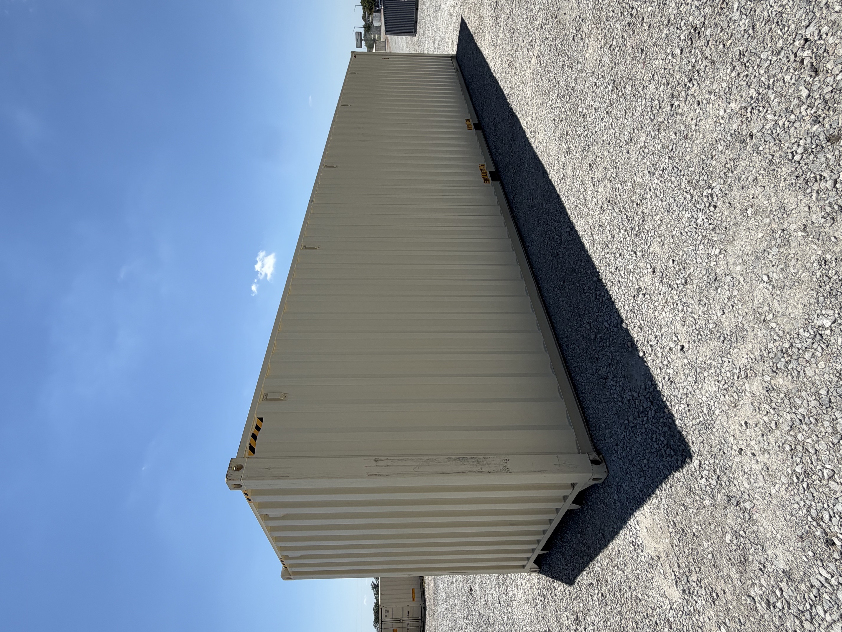 Rear corner view of the product
