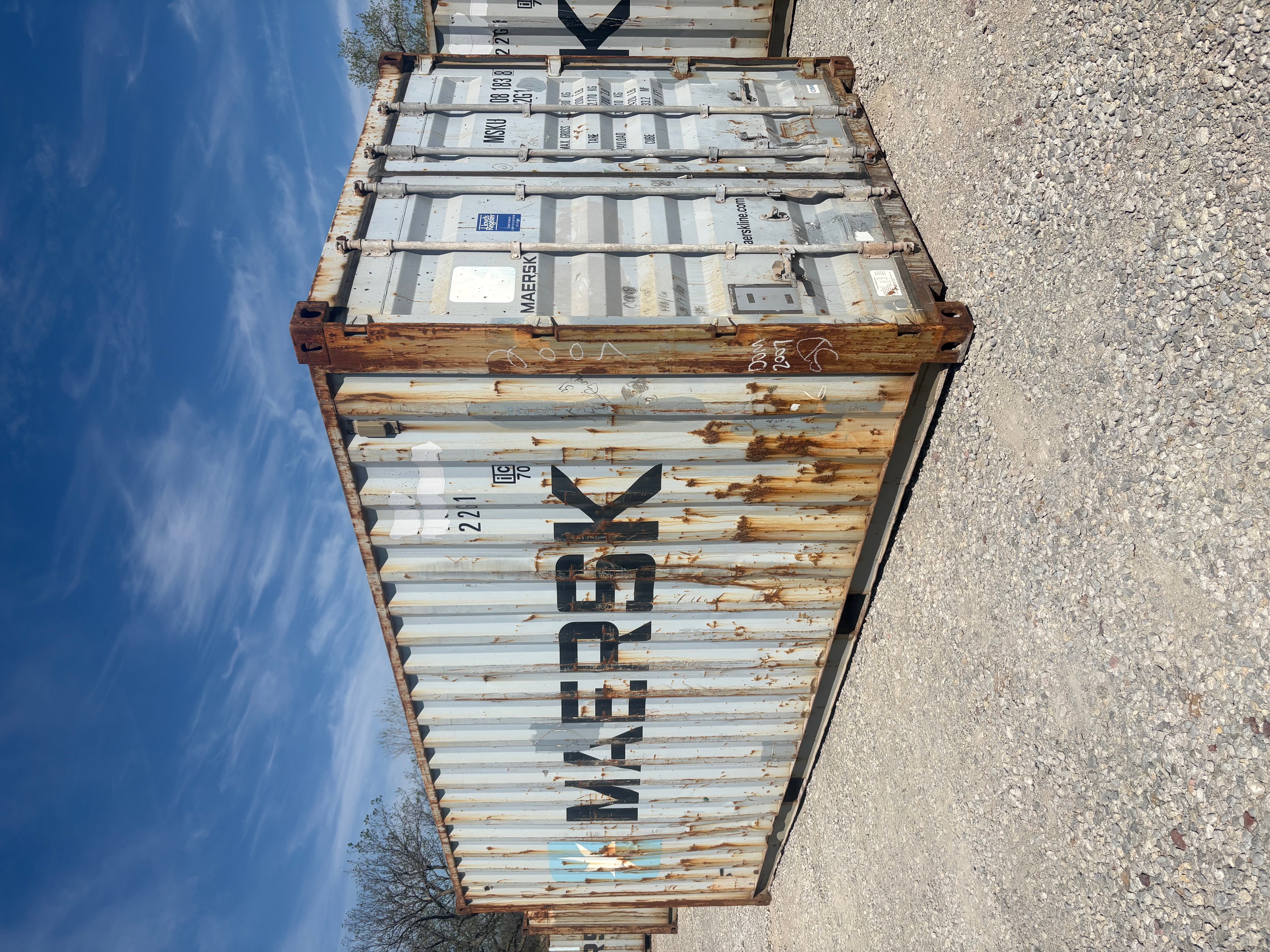 Front corner view of the product