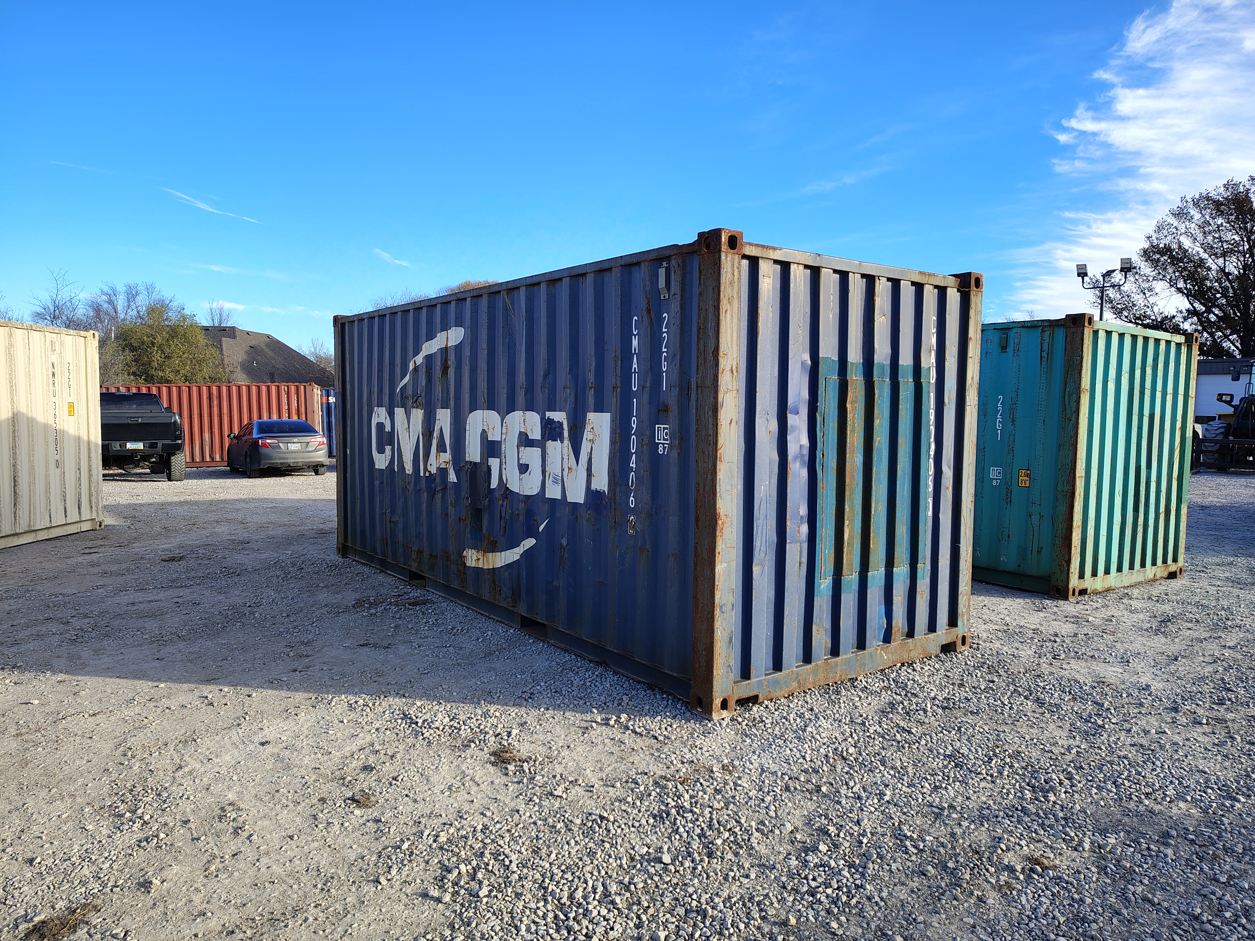 Rear corner view of the product