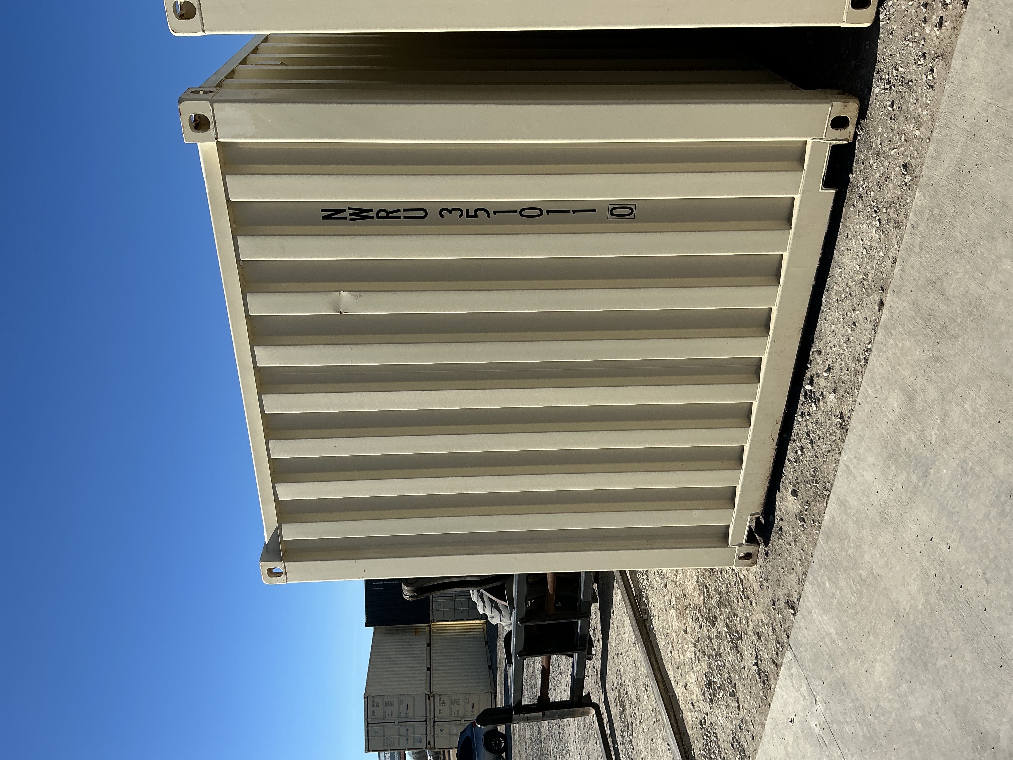 Rear corner view of the product