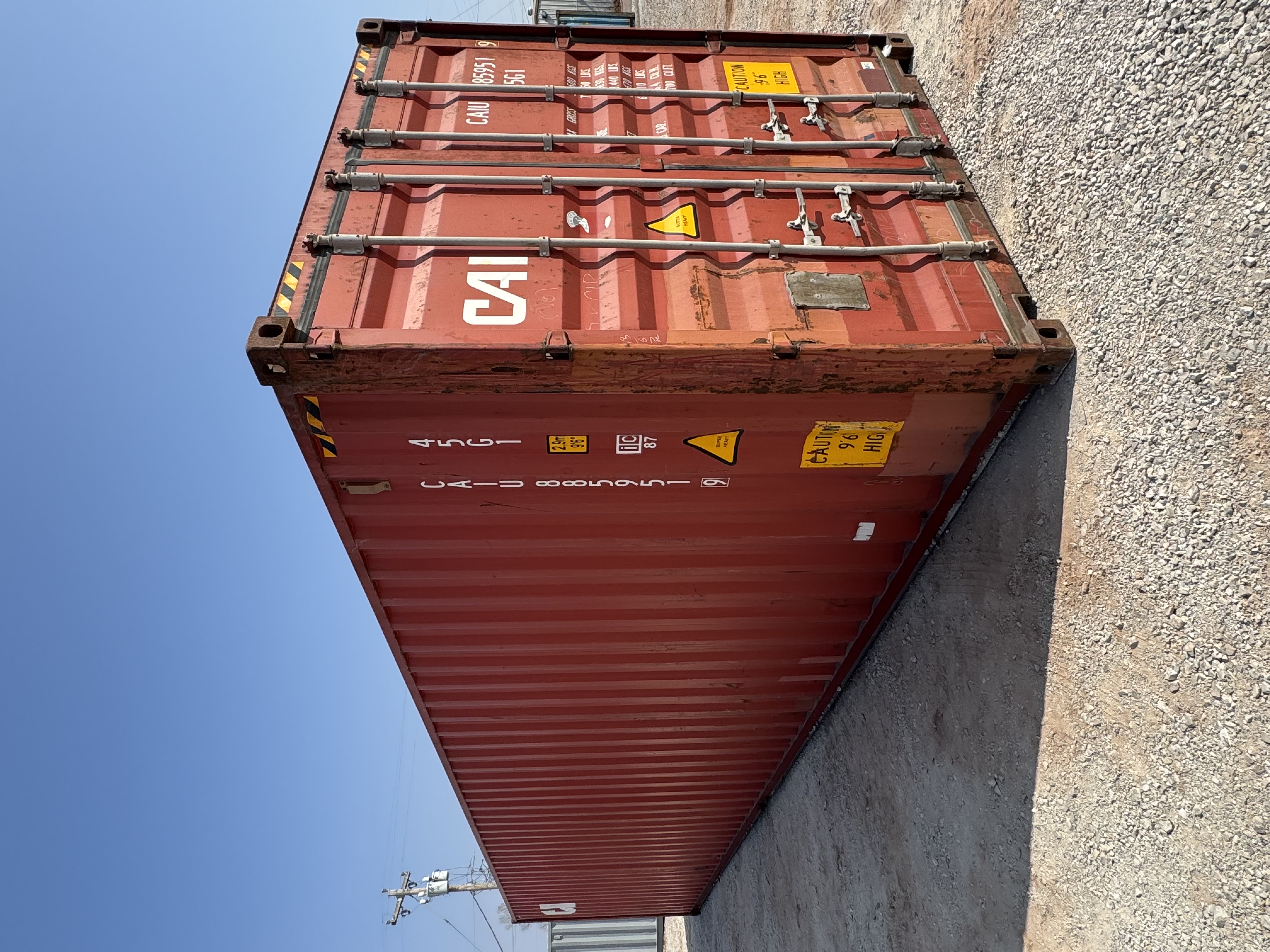 Rear corner view of the product