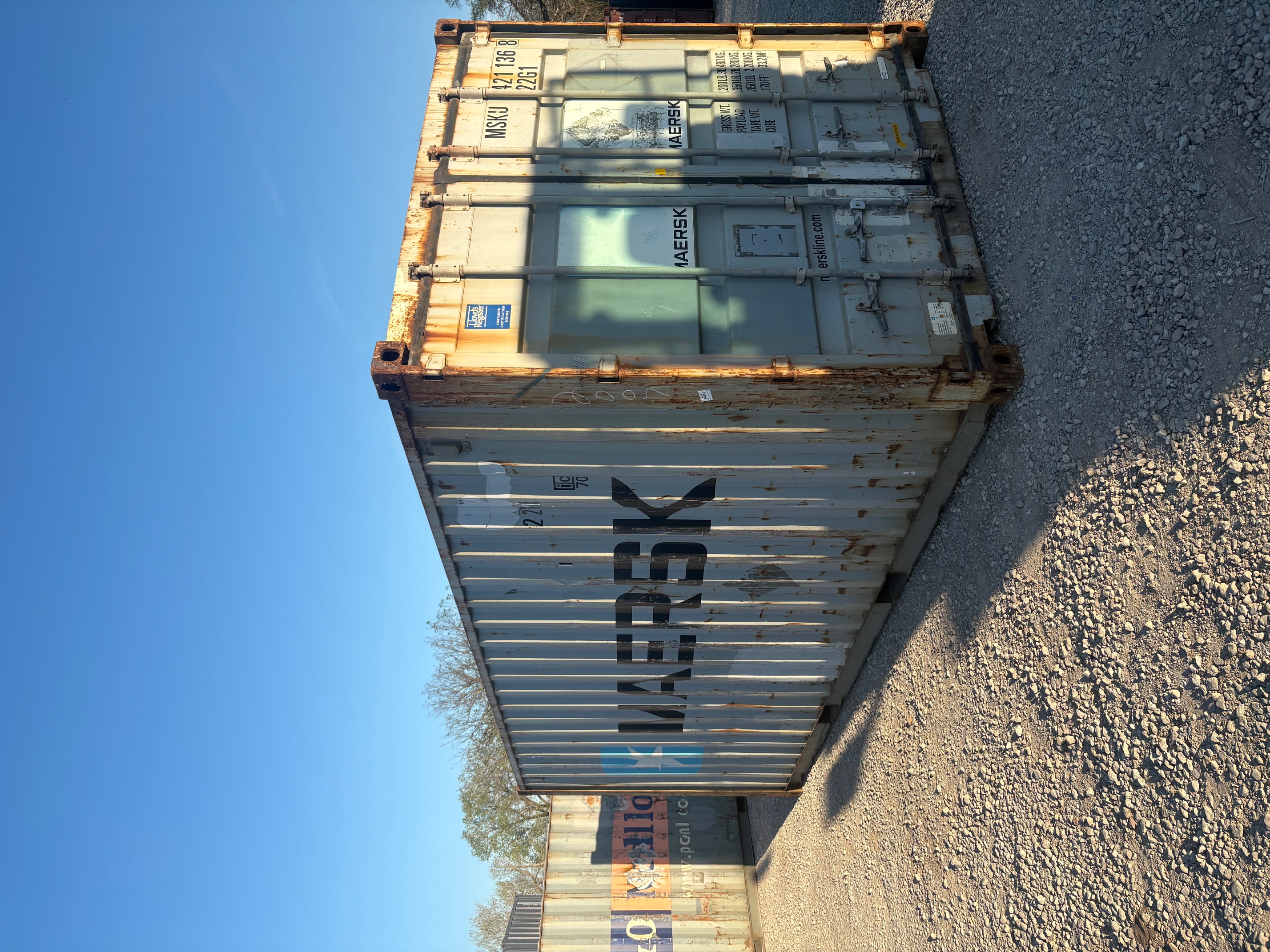 Front corner view of the product