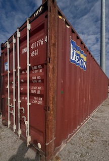 Front corner view of the product