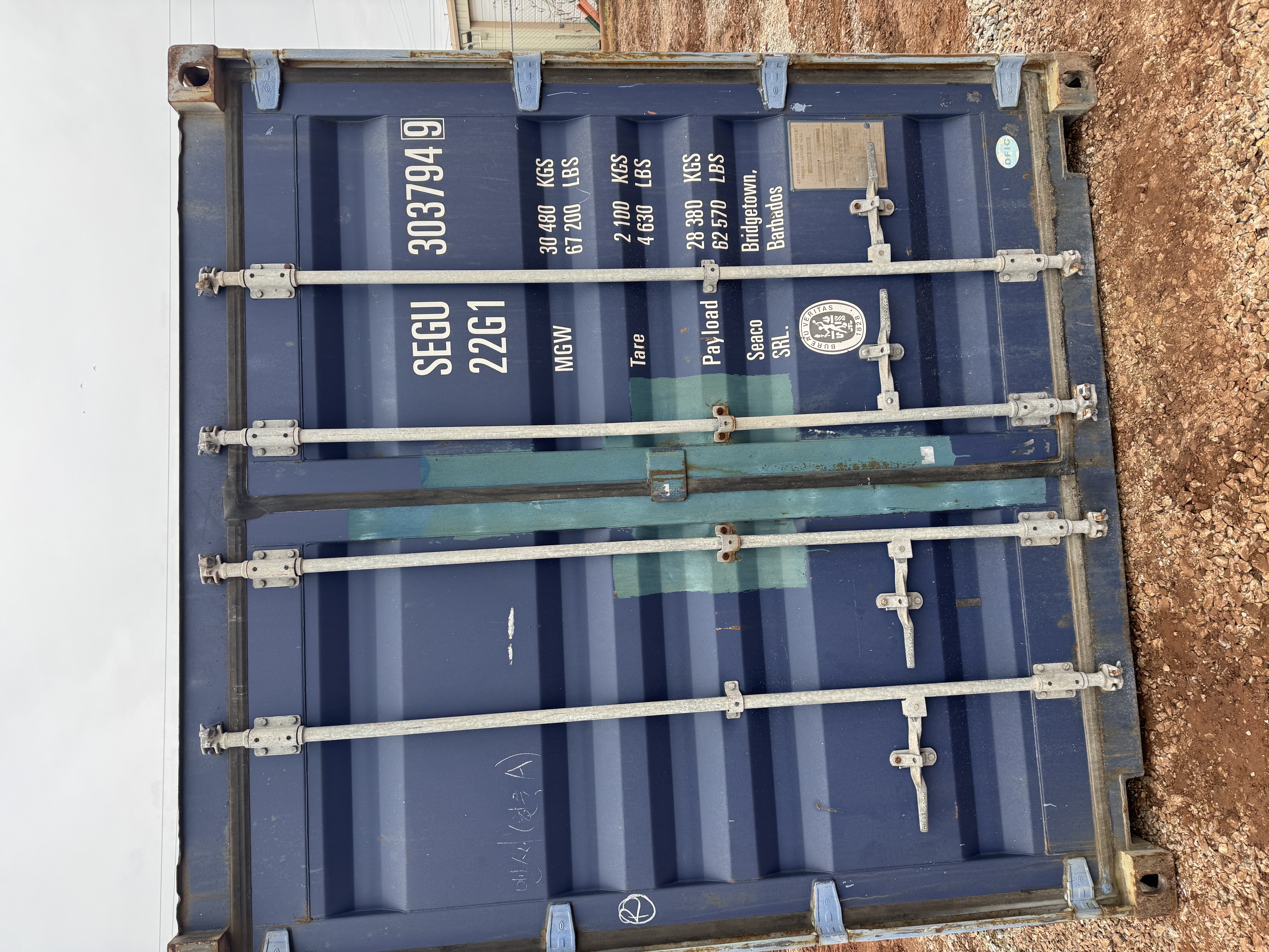 Front view of the product