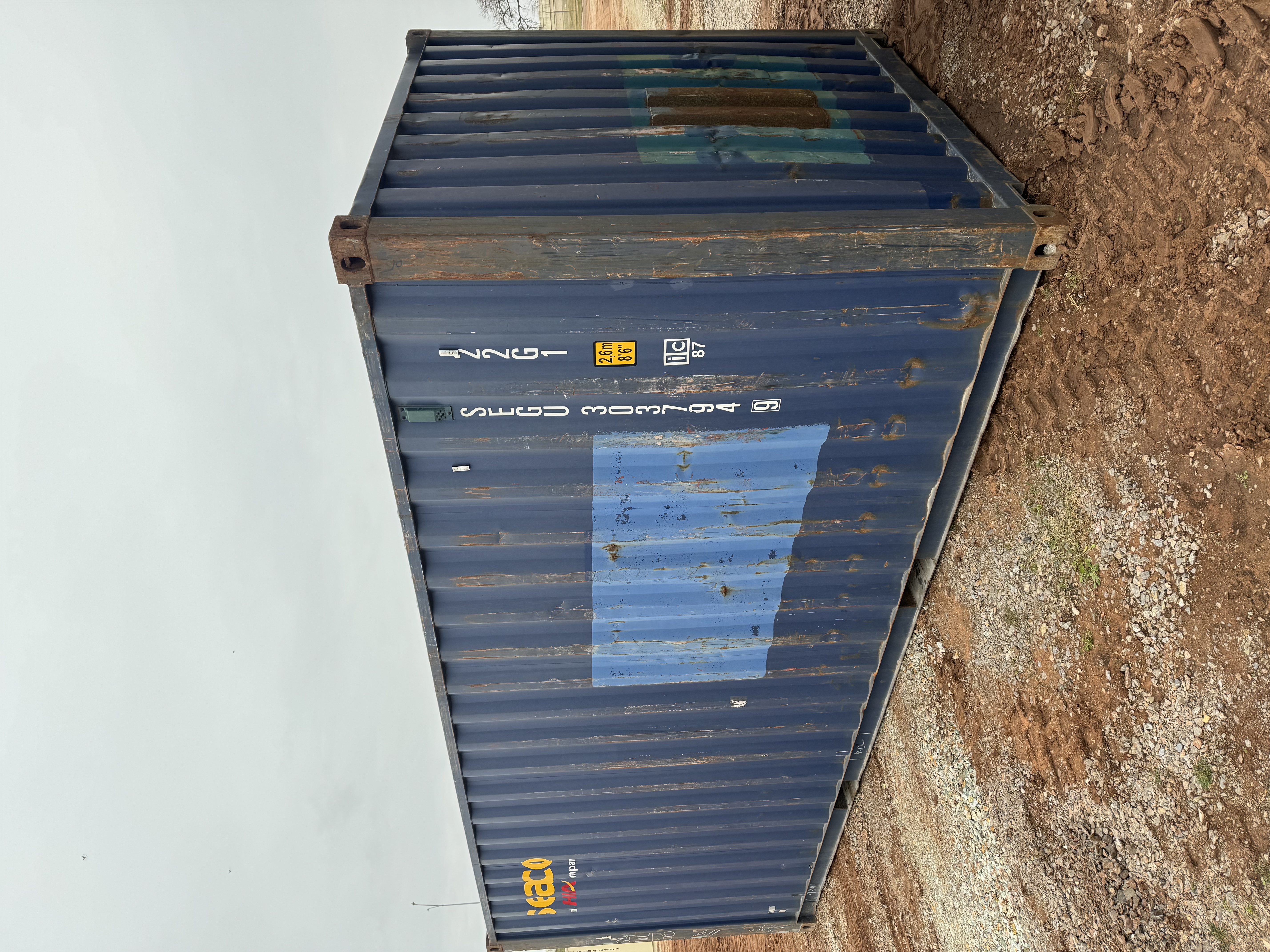 Rear corner view of the product