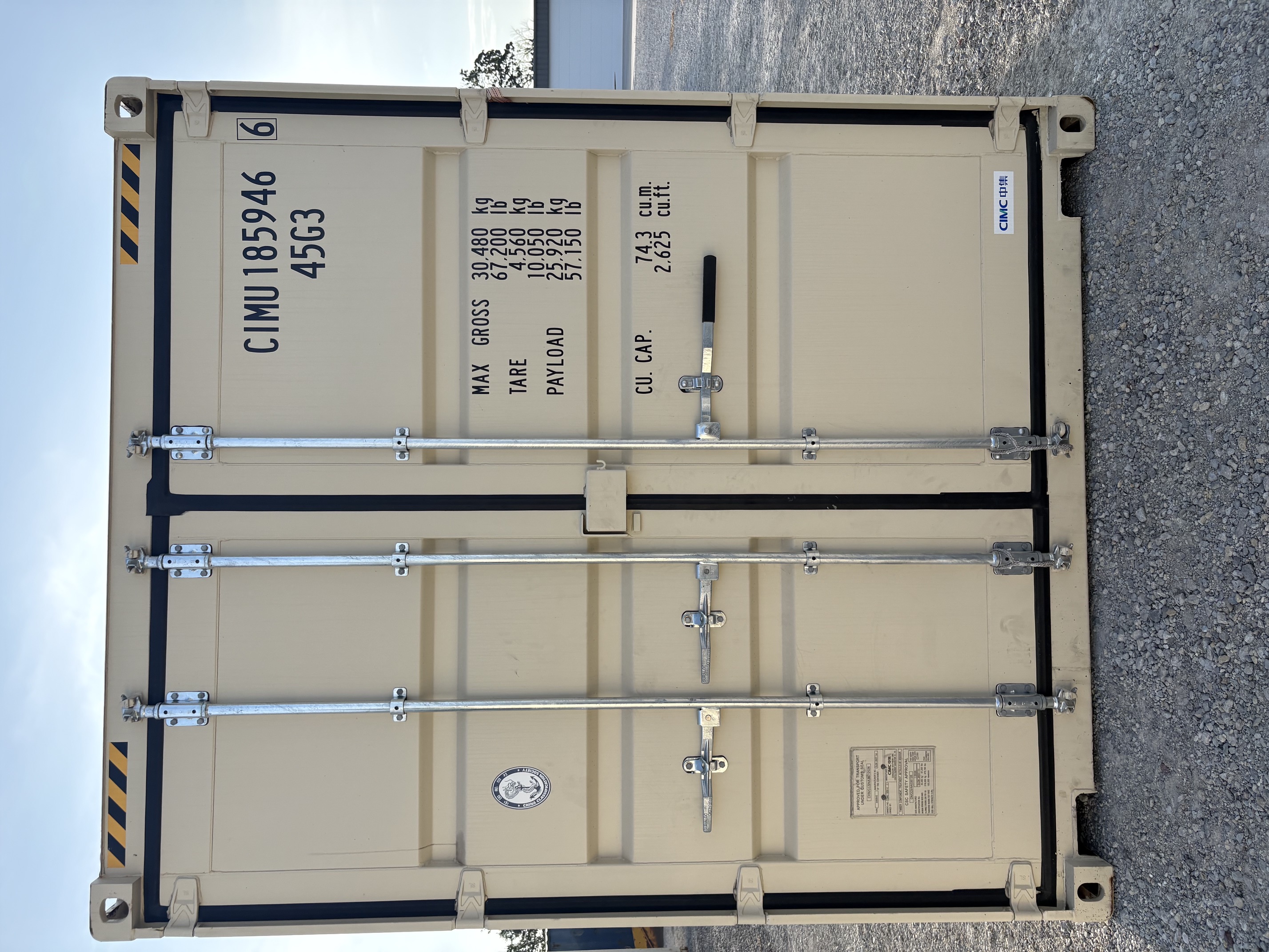 Front view of the product