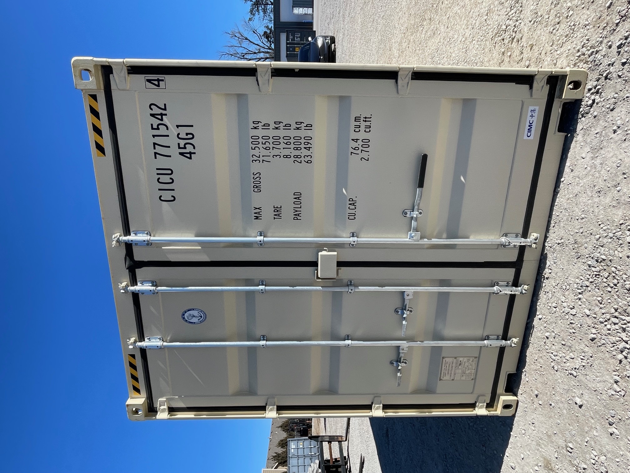 Front view of the product