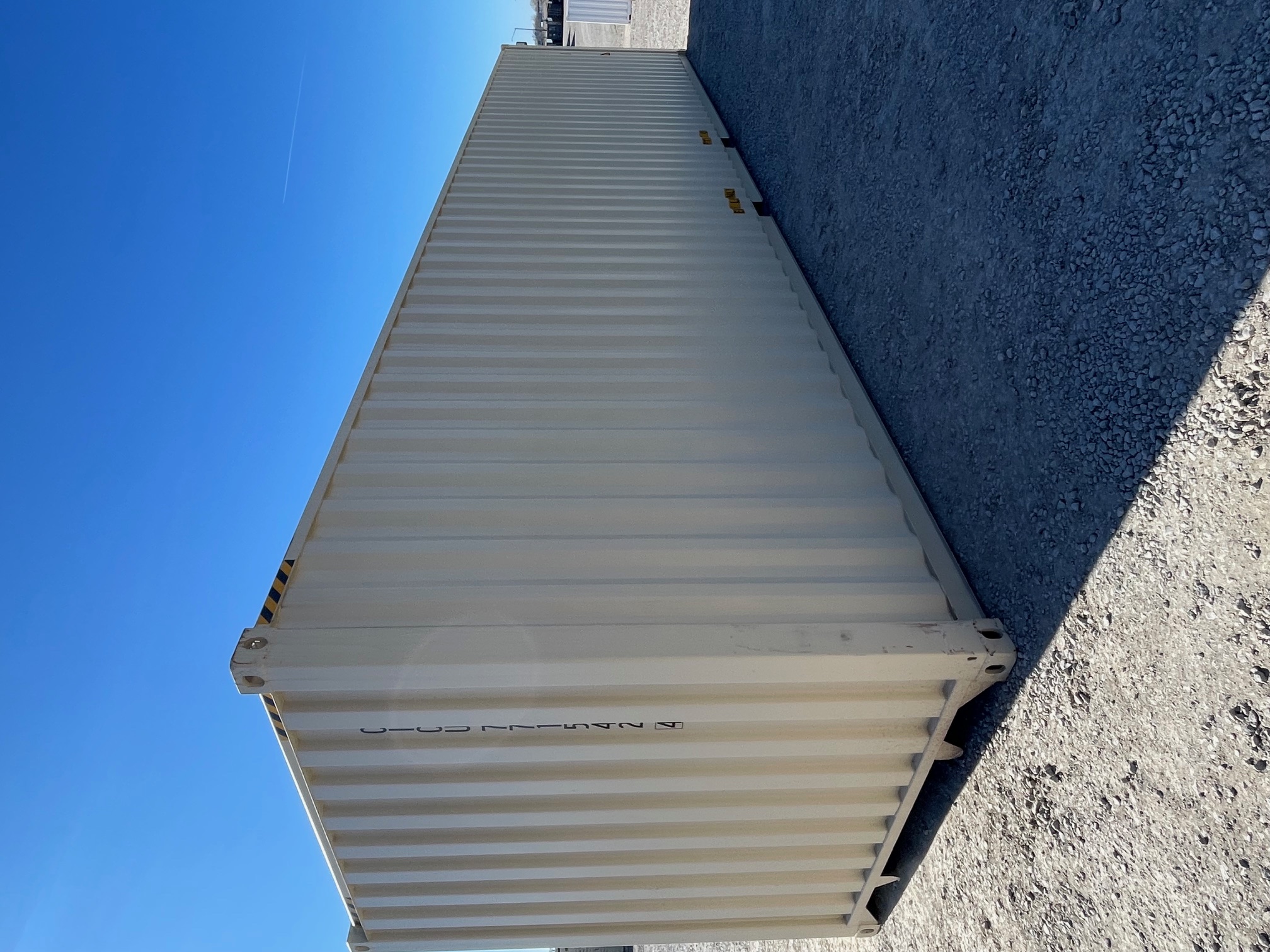 Rear corner view of the product