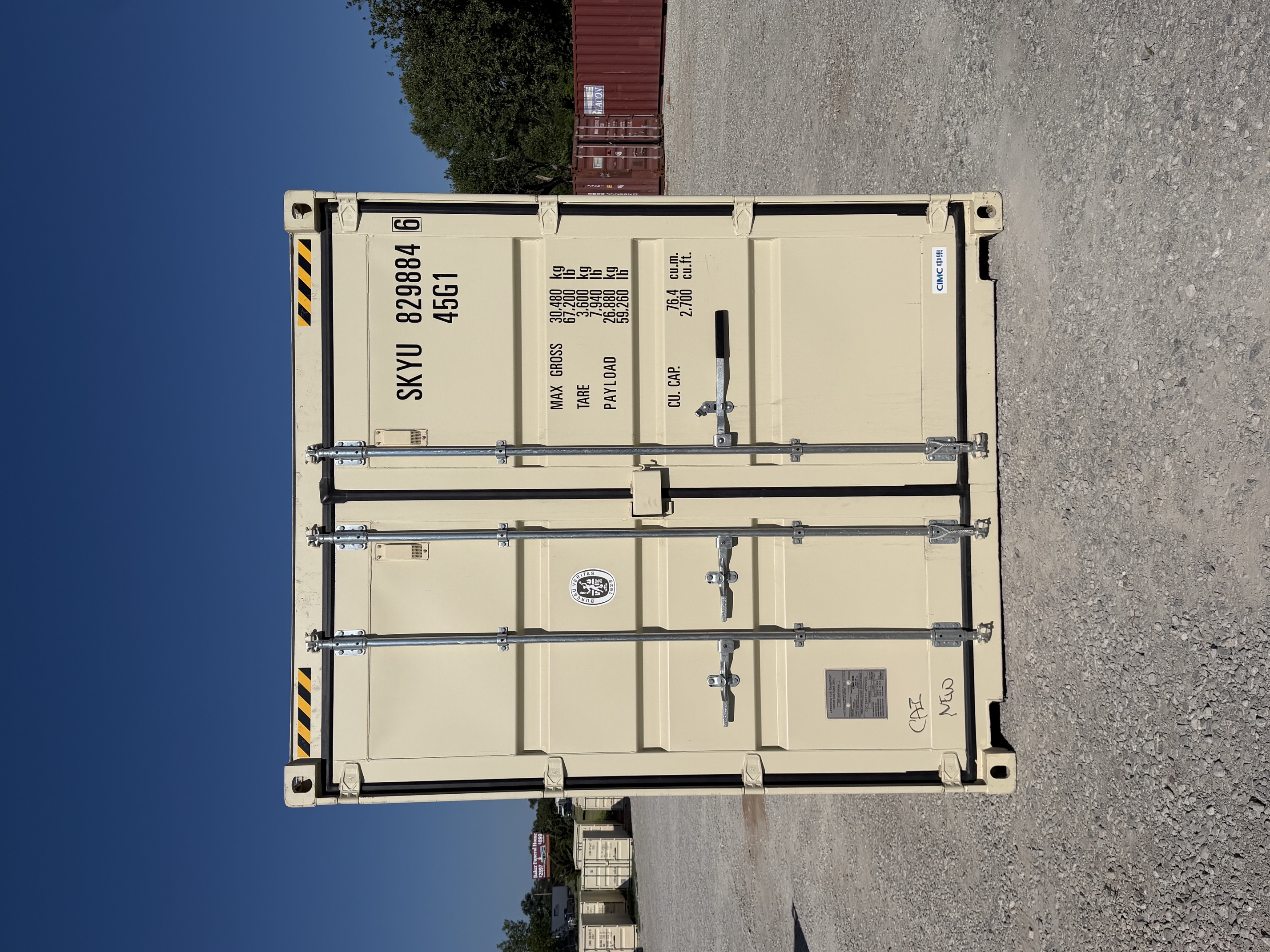 Front view of the product